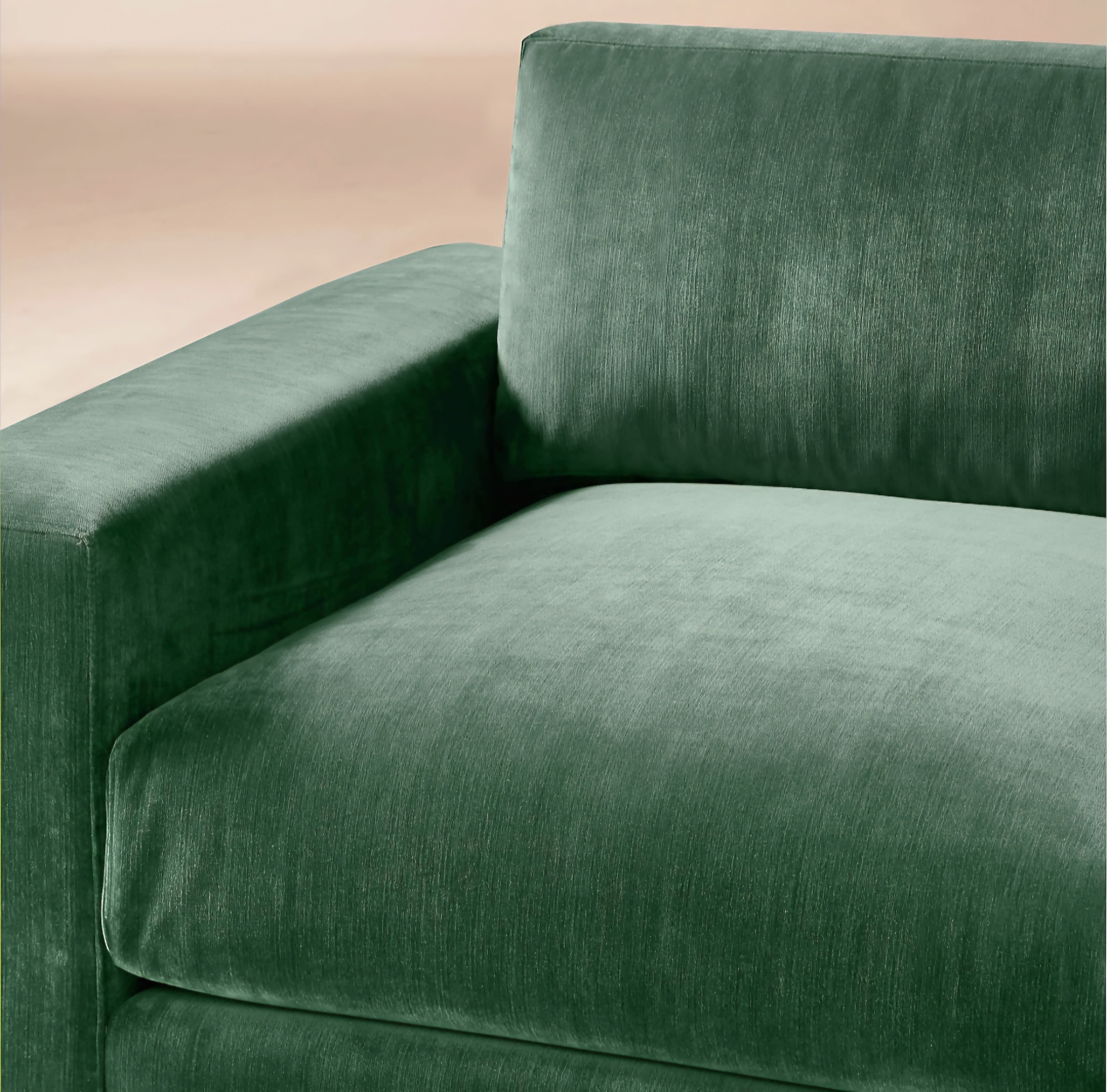 THE ONE × Berkeley — Jade Performance Velvet 106" Sofa