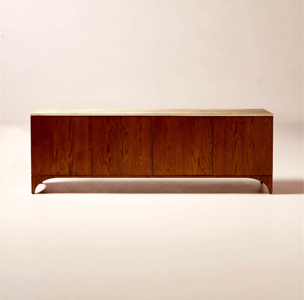 THE ONE × Roane — Oak Wood Media Console