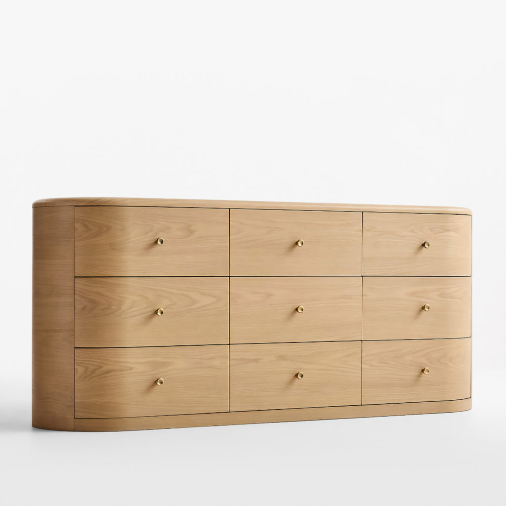 THE ONE × Anneli — Commode en bois de chêne naturel
