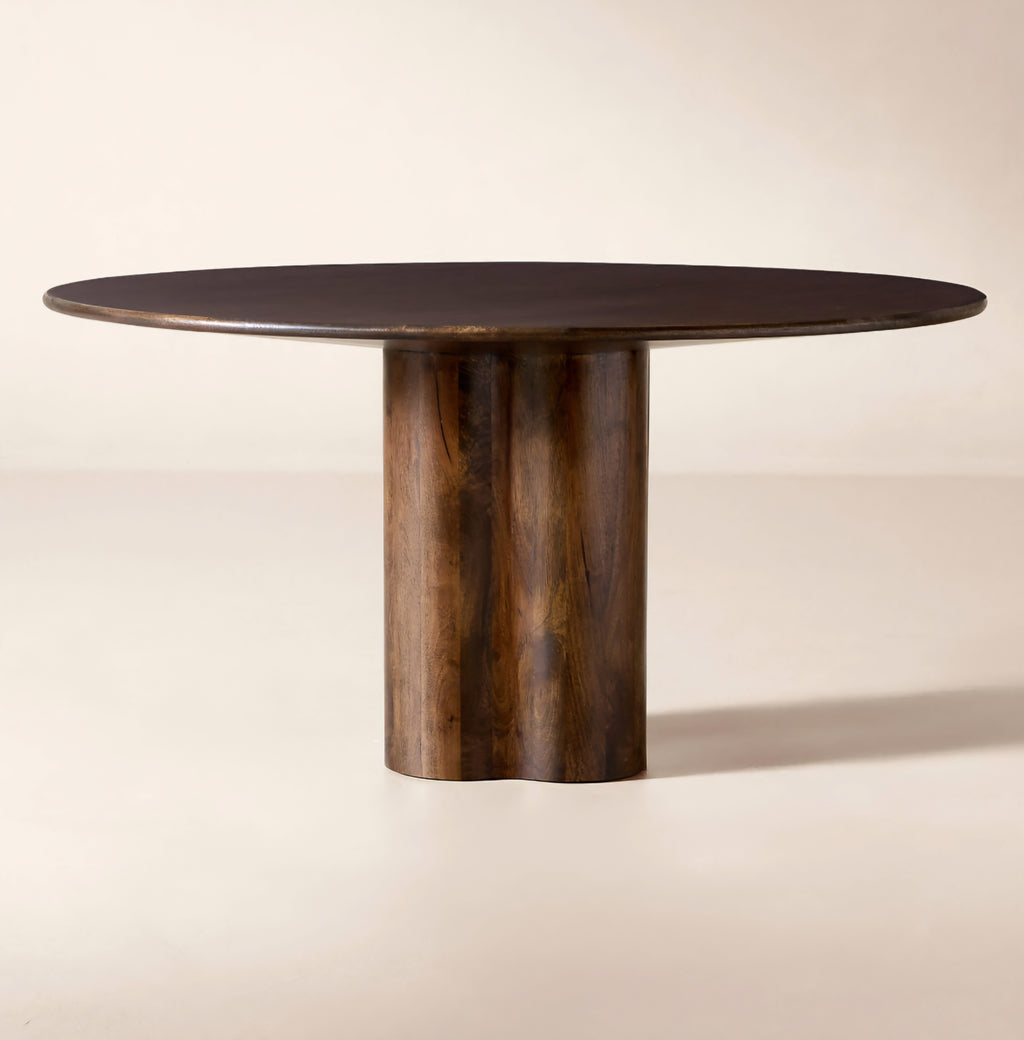 THE ONE × Viggo — Dark Mango Wood Dining Table