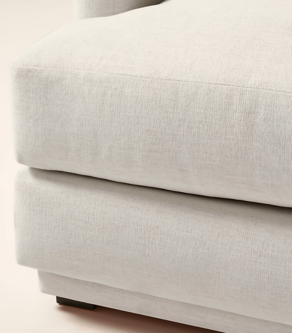 THE ONE × Seneca — Off-White Performance Fabric Sleeper Sofa