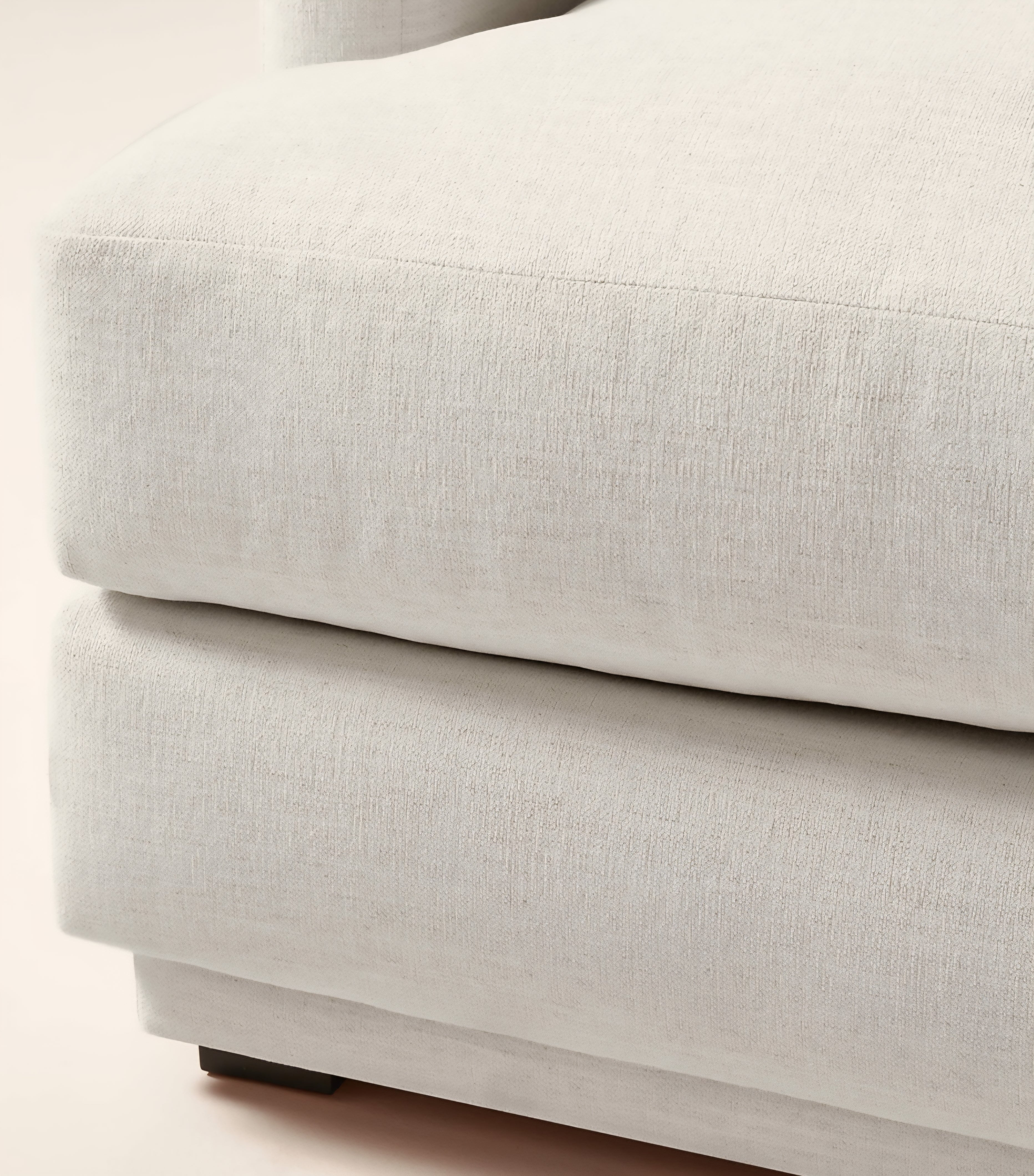 THE ONE × Seneca — Off-White Performance Fabric Sleeper Sofa