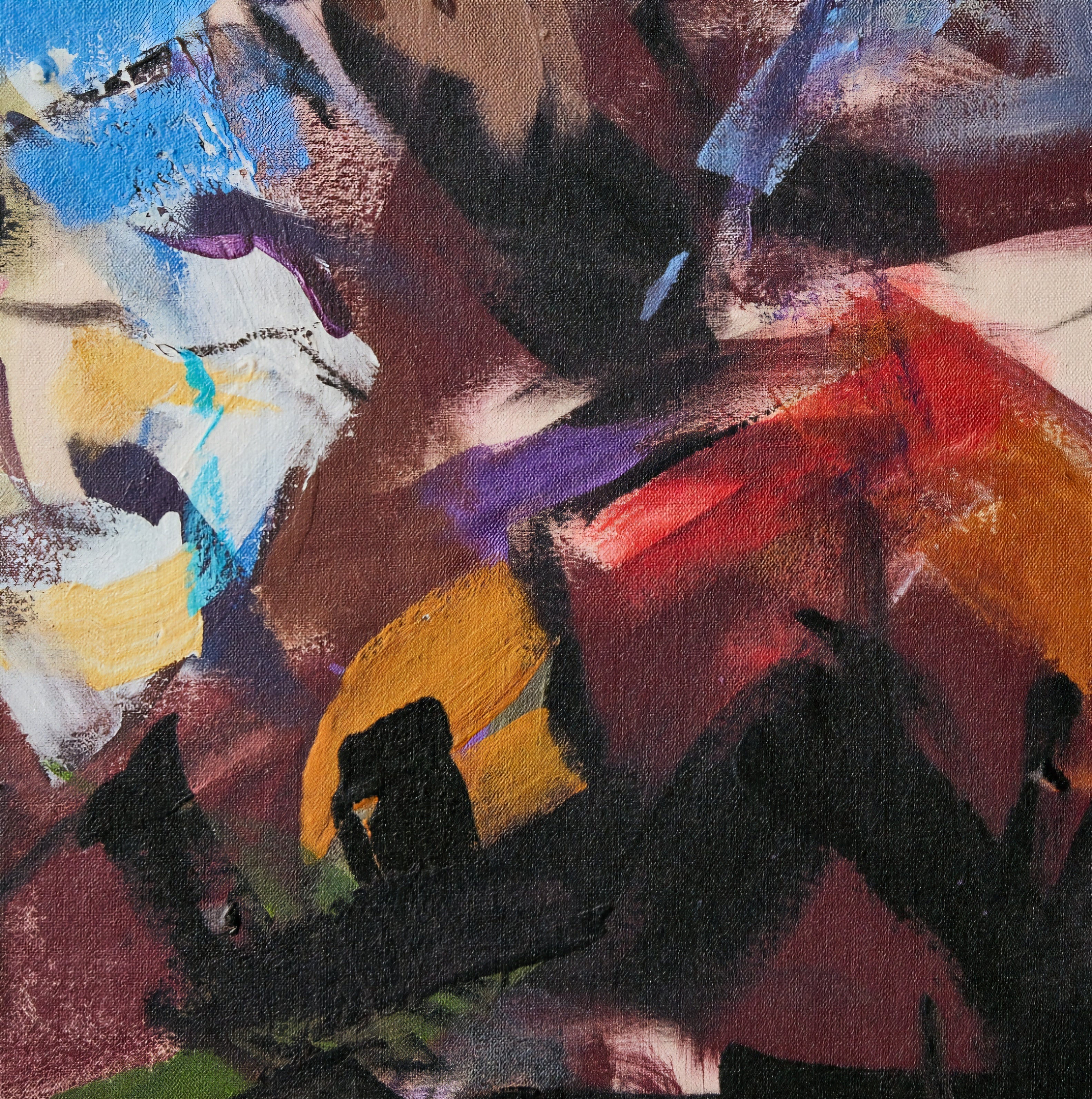 THE ONE × 'Rocky Home' — Framed Acrylic Painting Reproduction