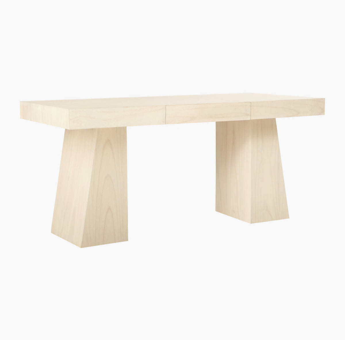 THE ONE × Ridge — Bleached Wood Desk with Drawer