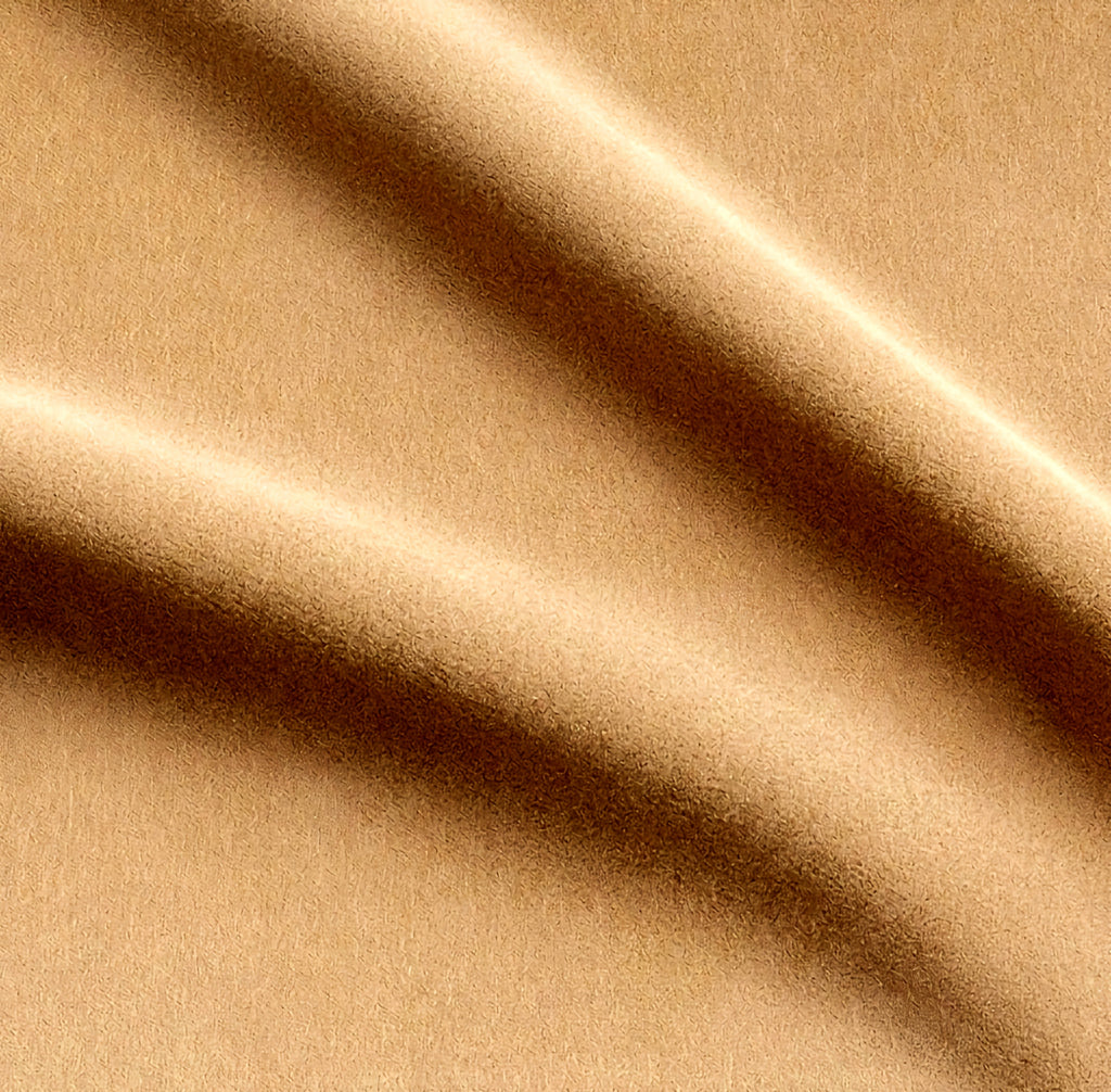 THE ONE × Muir — Taupe Velvet Swivel Chair
