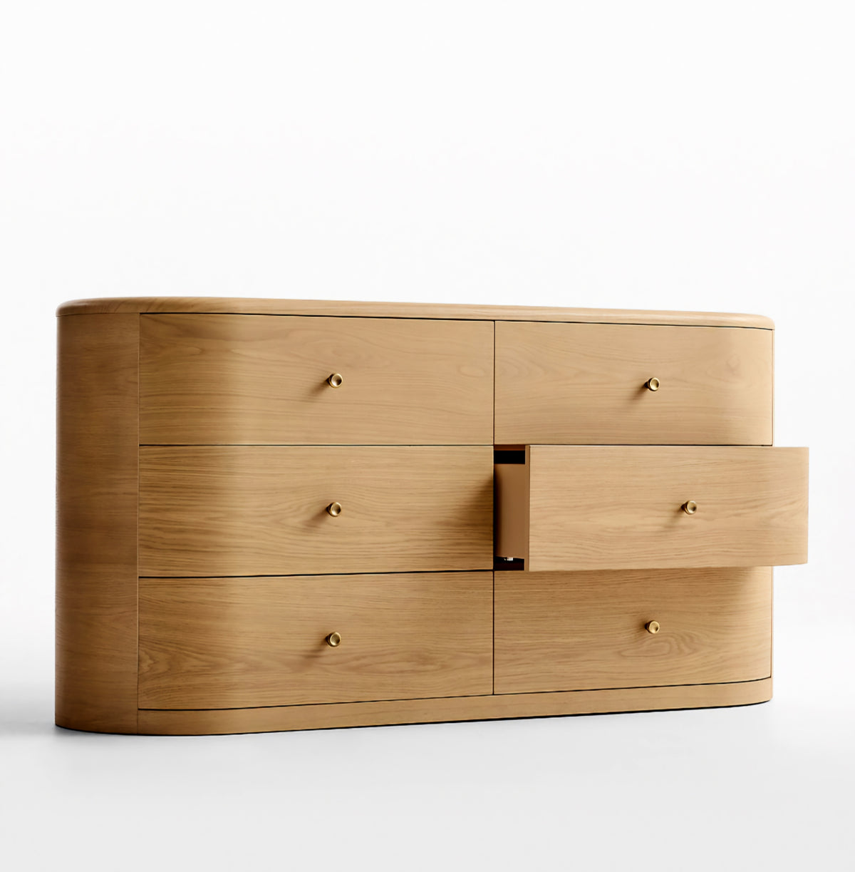 THE ONE × Anneli — Commode en bois de chêne naturel