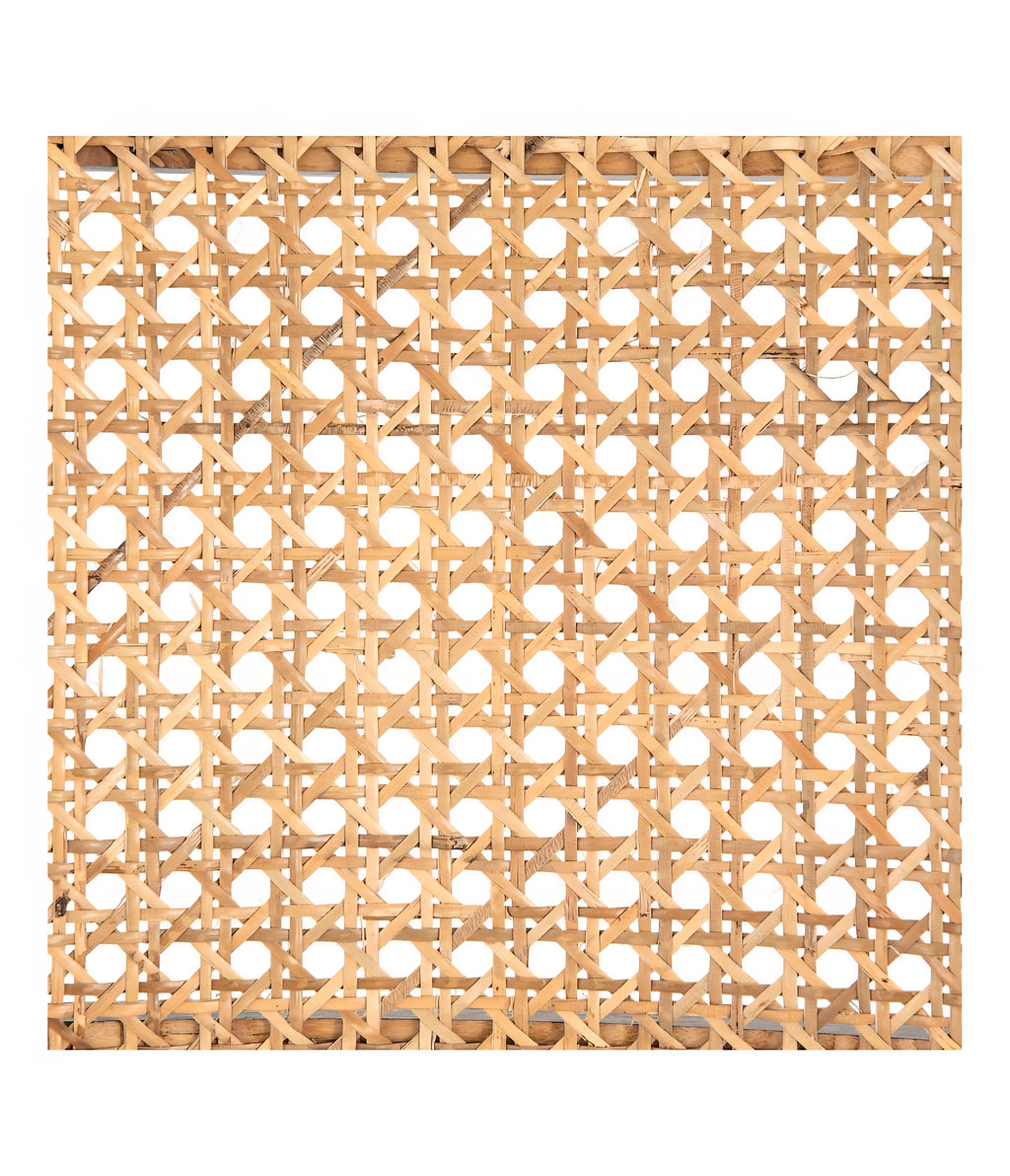 THE ONE × Libby — Light Brown Wood + Natural Cane Dining Chair