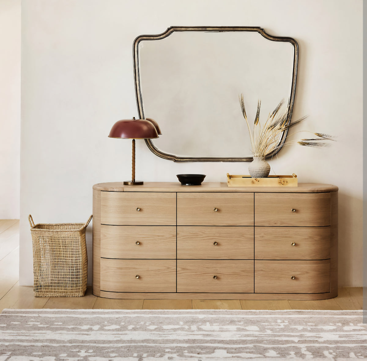 THE ONE × Anneli — Commode en bois de chêne naturel