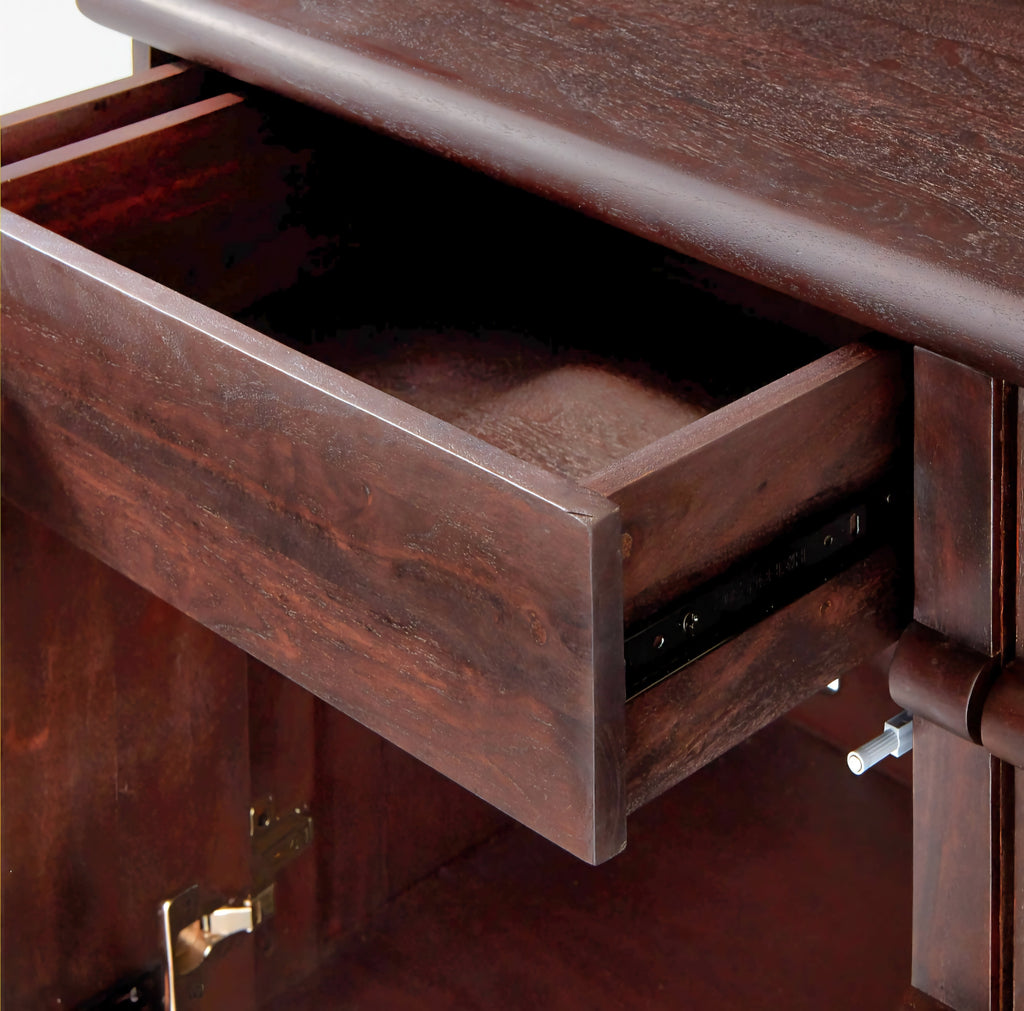 THE ONE × Alpena — Dark Acacia Wood Credenza