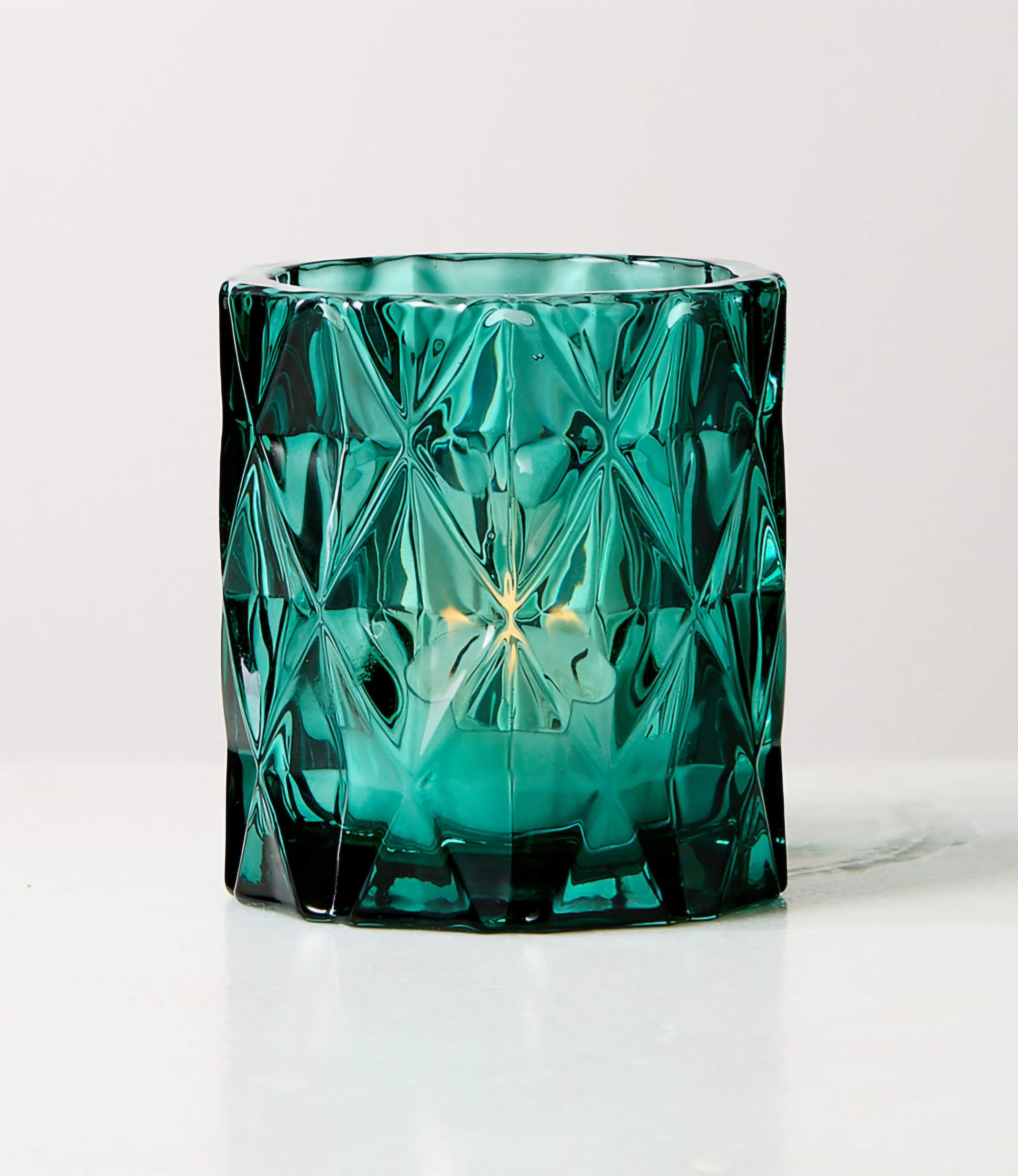 THE ONE × Betty — Smoked Glass Tealight Candle Holders (Set of 6)