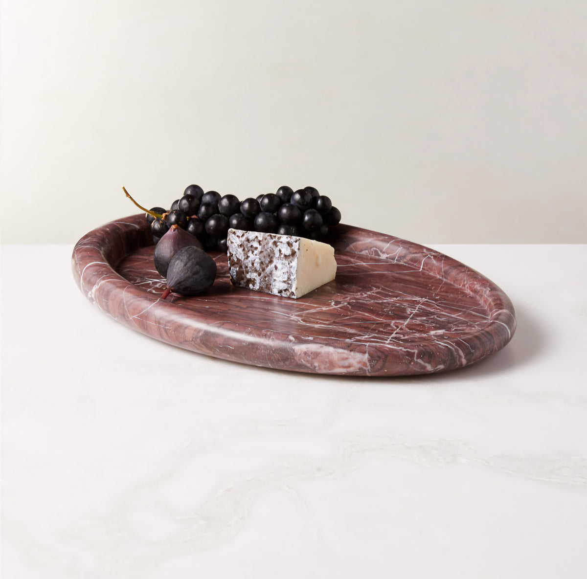 THE ONE × Pave — Oval Marble Serving Tray