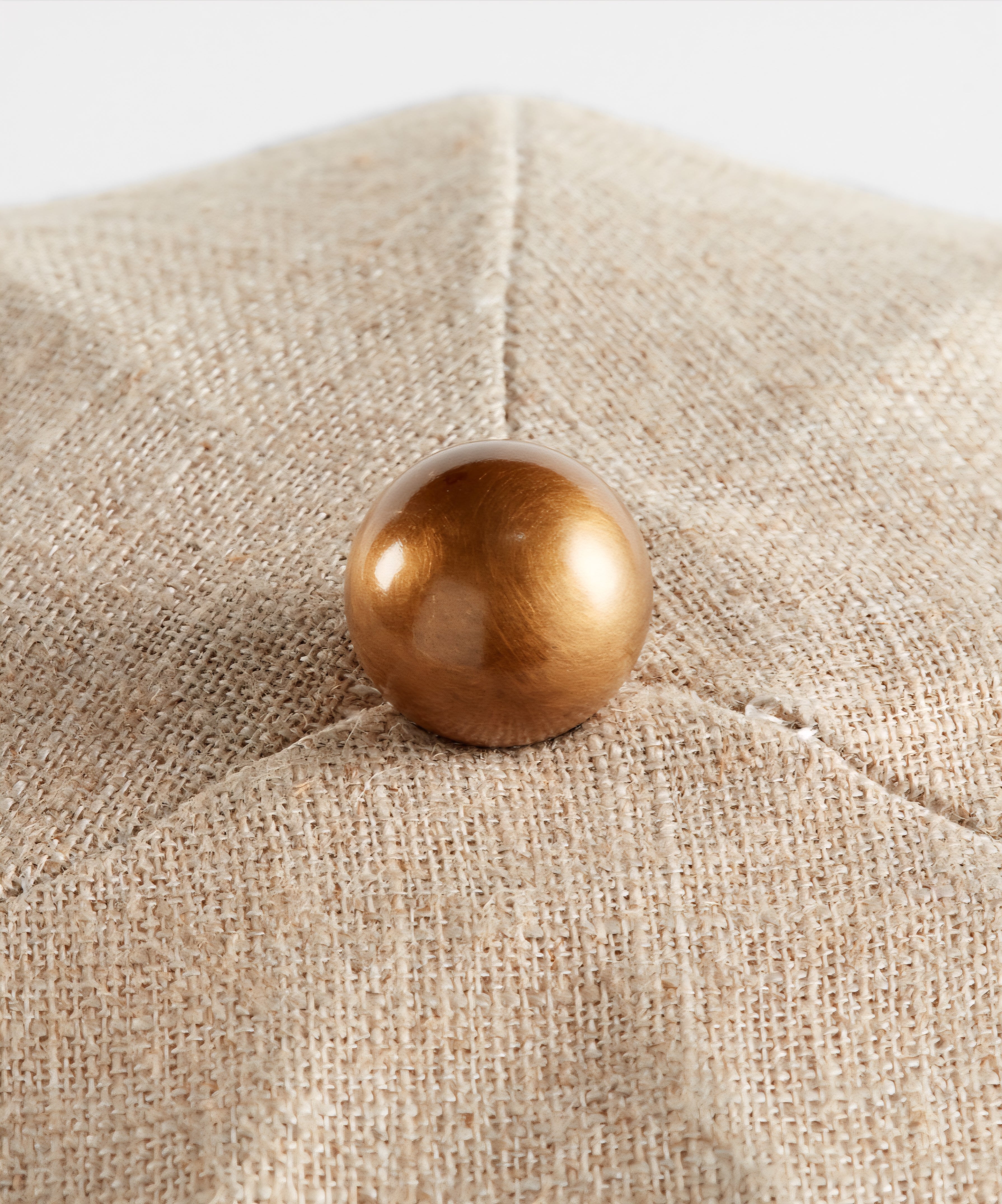 THE ONE × Allegra — Rattan and Linen Table Lamp