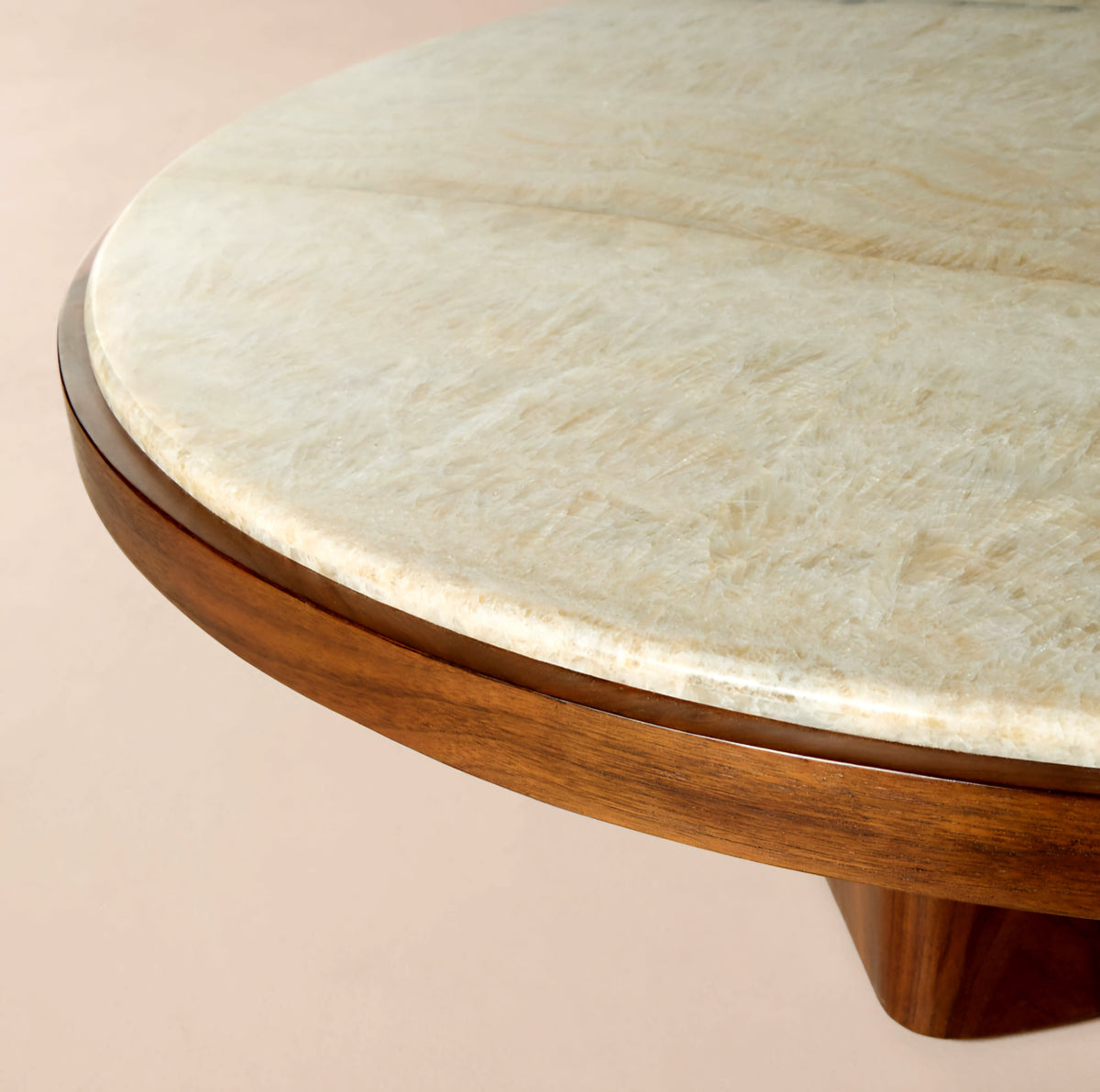 THE ONE × Rio — Onyx and Walnut Coffee Table