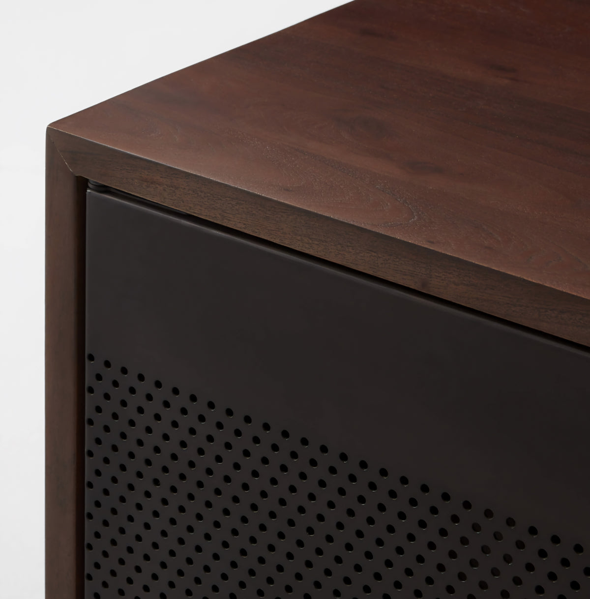 THE ONE × Martinez — Acacia and Bronze Metal Credenza