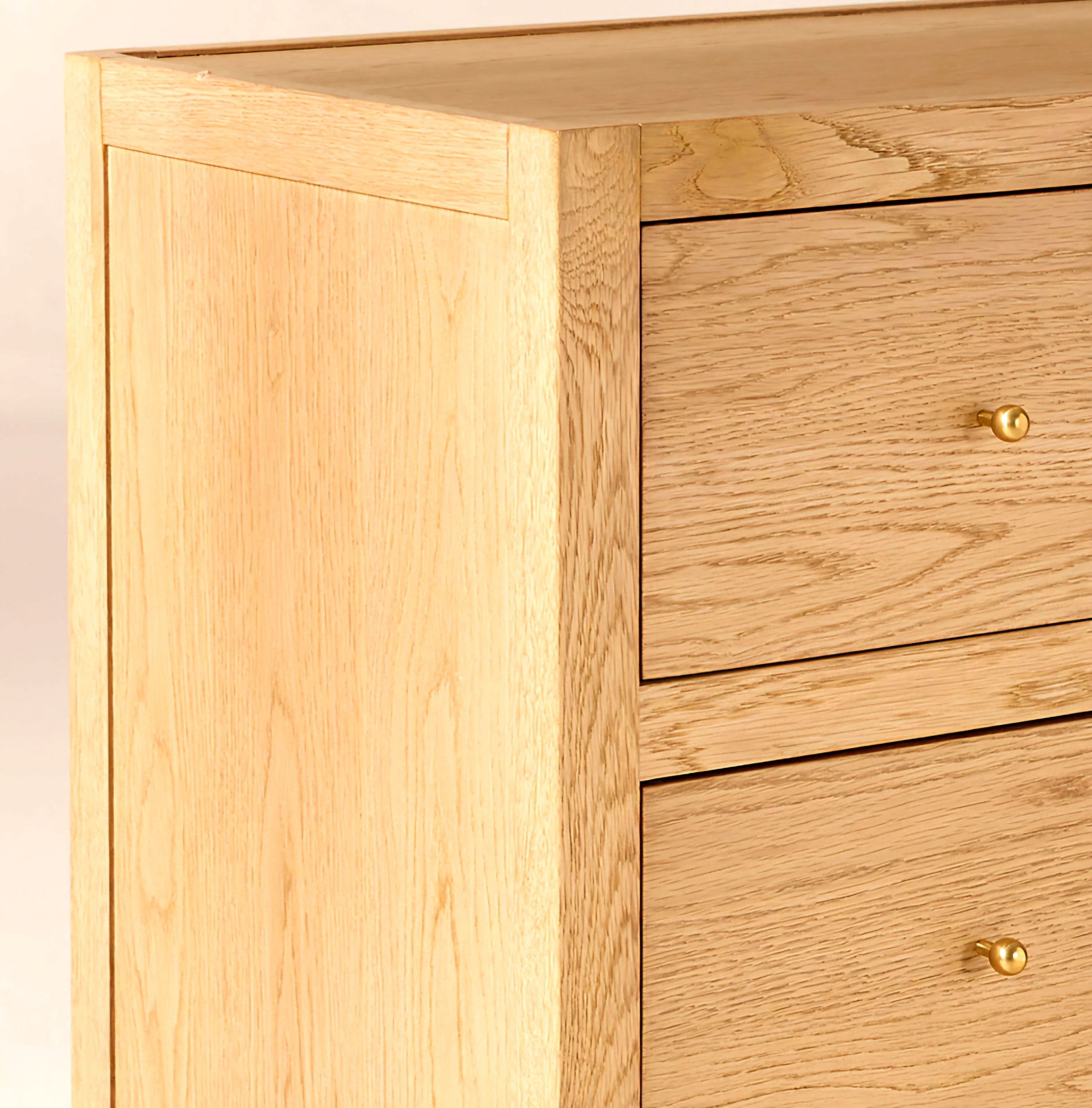 THE ONE × Layton — White Oak 6-Drawer Dresser