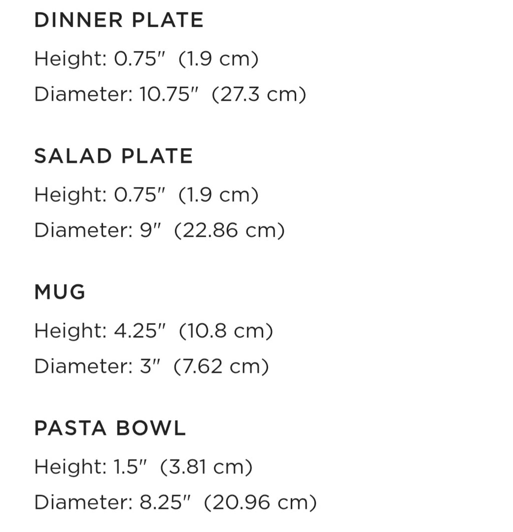 THE ONE × Prado — 4-Piece Reactive Glaze Dinnerware Set
