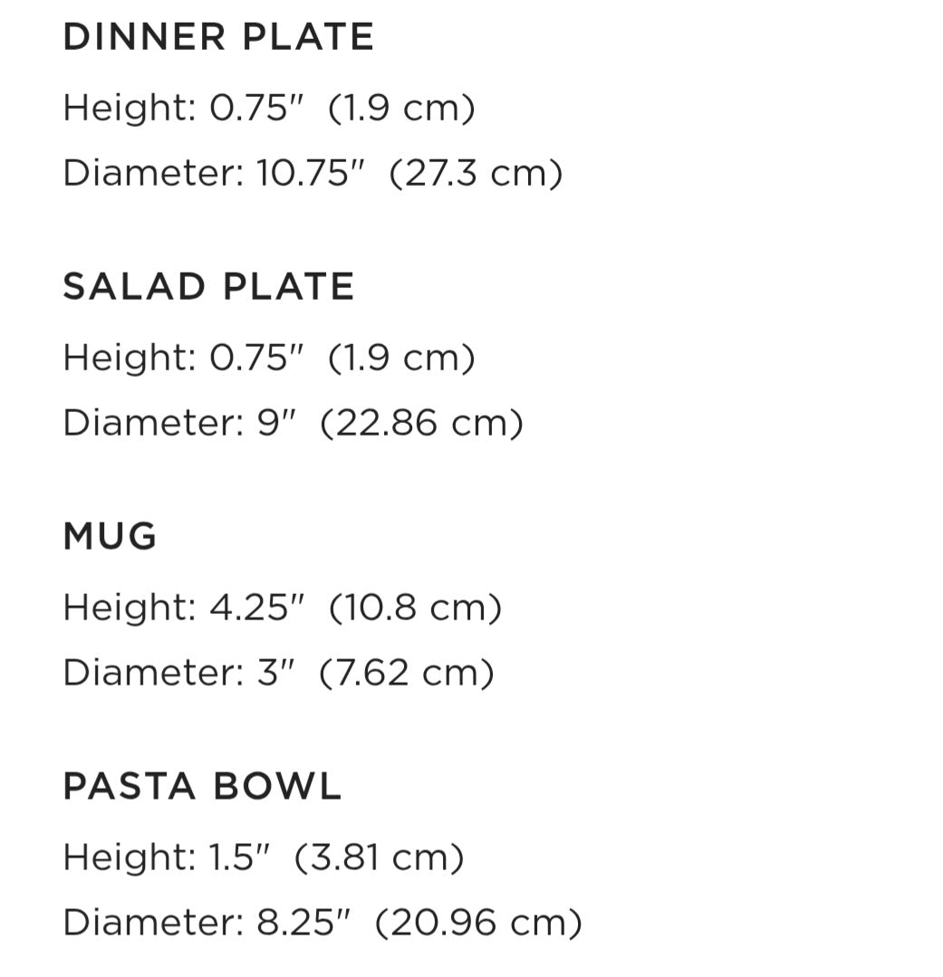 THE ONE × Prado — 4-Piece Reactive Glaze Dinnerware Set
