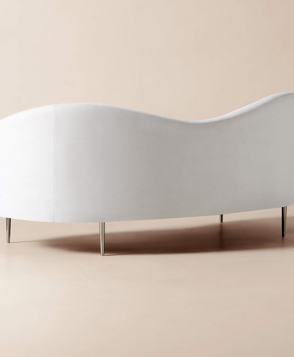 THE ONE × Curvo — White Performance Fabric Sofa by goop