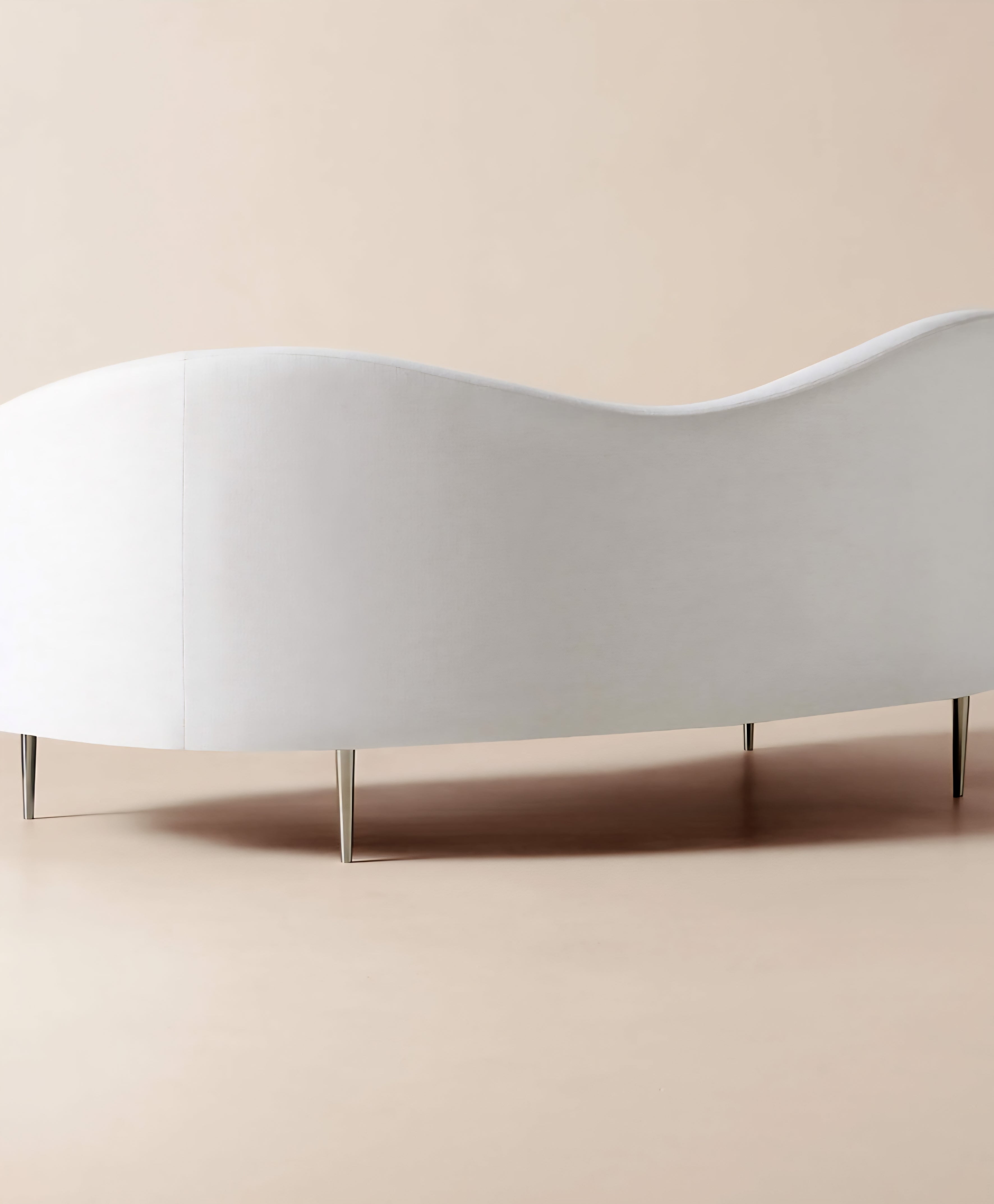 THE ONE × Curvo — White Performance Fabric Sofa by goop