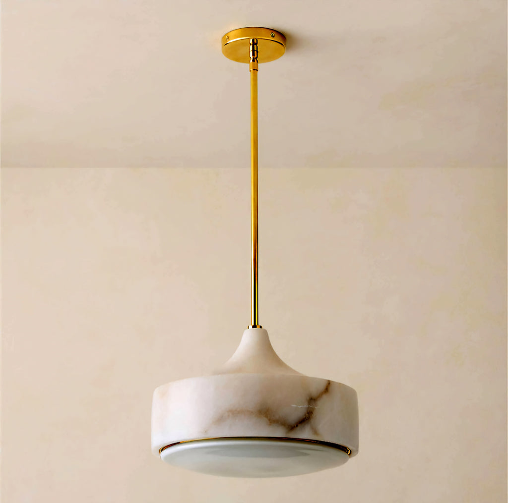 THE ONE × Groove — Alabaster Pendant Light