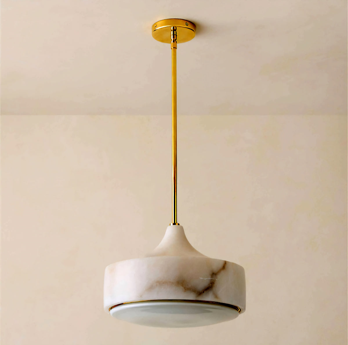 THE ONE × Groove — Alabaster Pendant Light