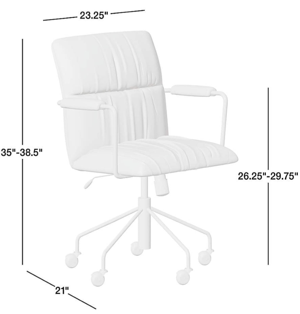 THE ONE × Draper — Ginger Upholstered Office Chair