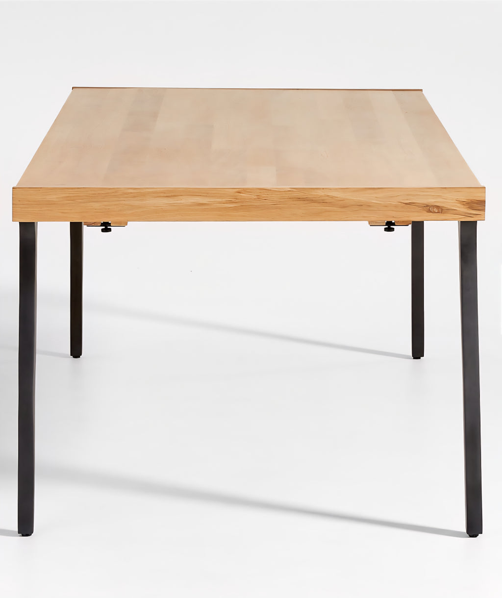 THE ONE × Lakin — White Oak Wood Extendable Dining Table