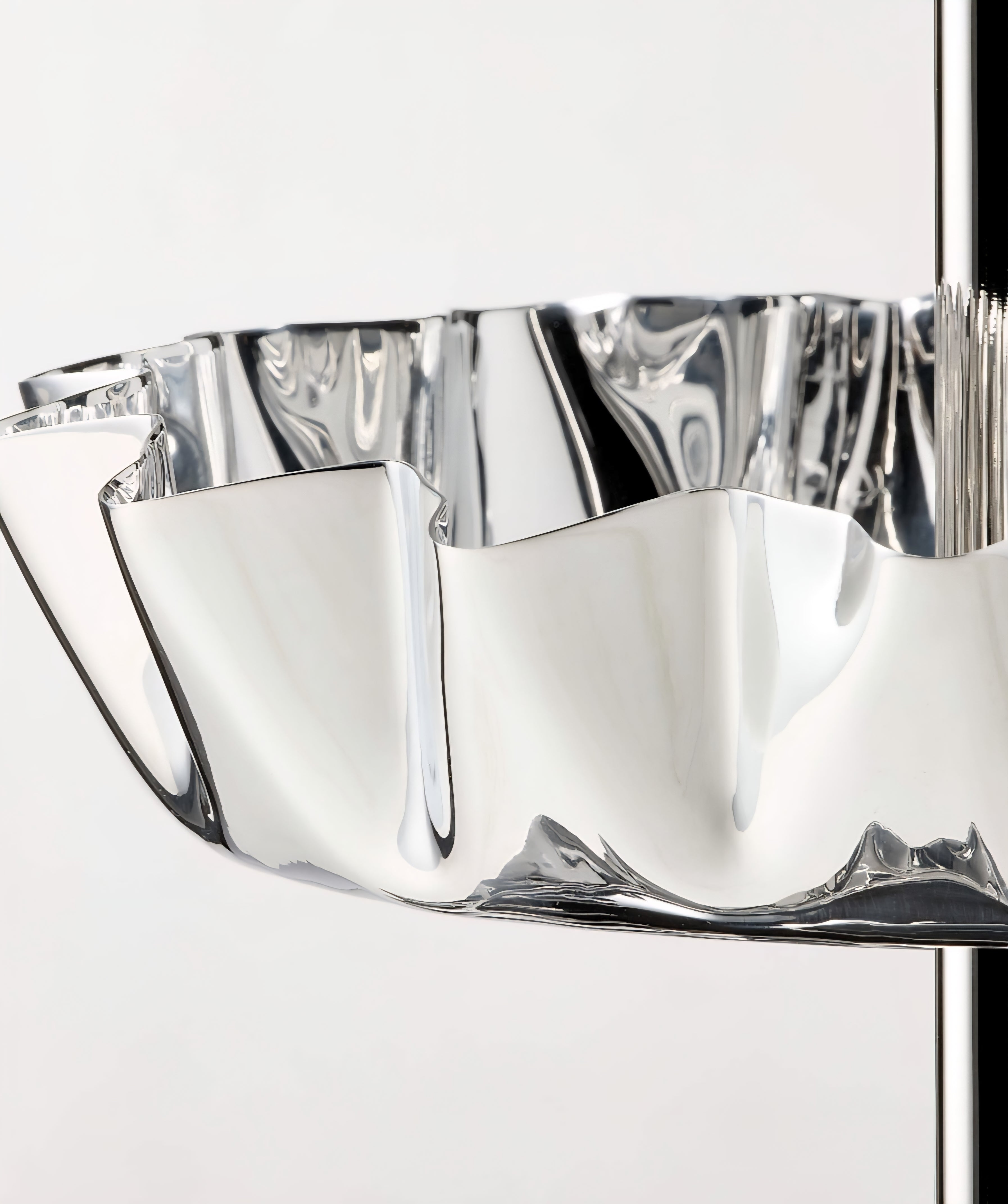 THE ONE × Meyer — Polished Aluminum 3‑Tier Seafood Tower