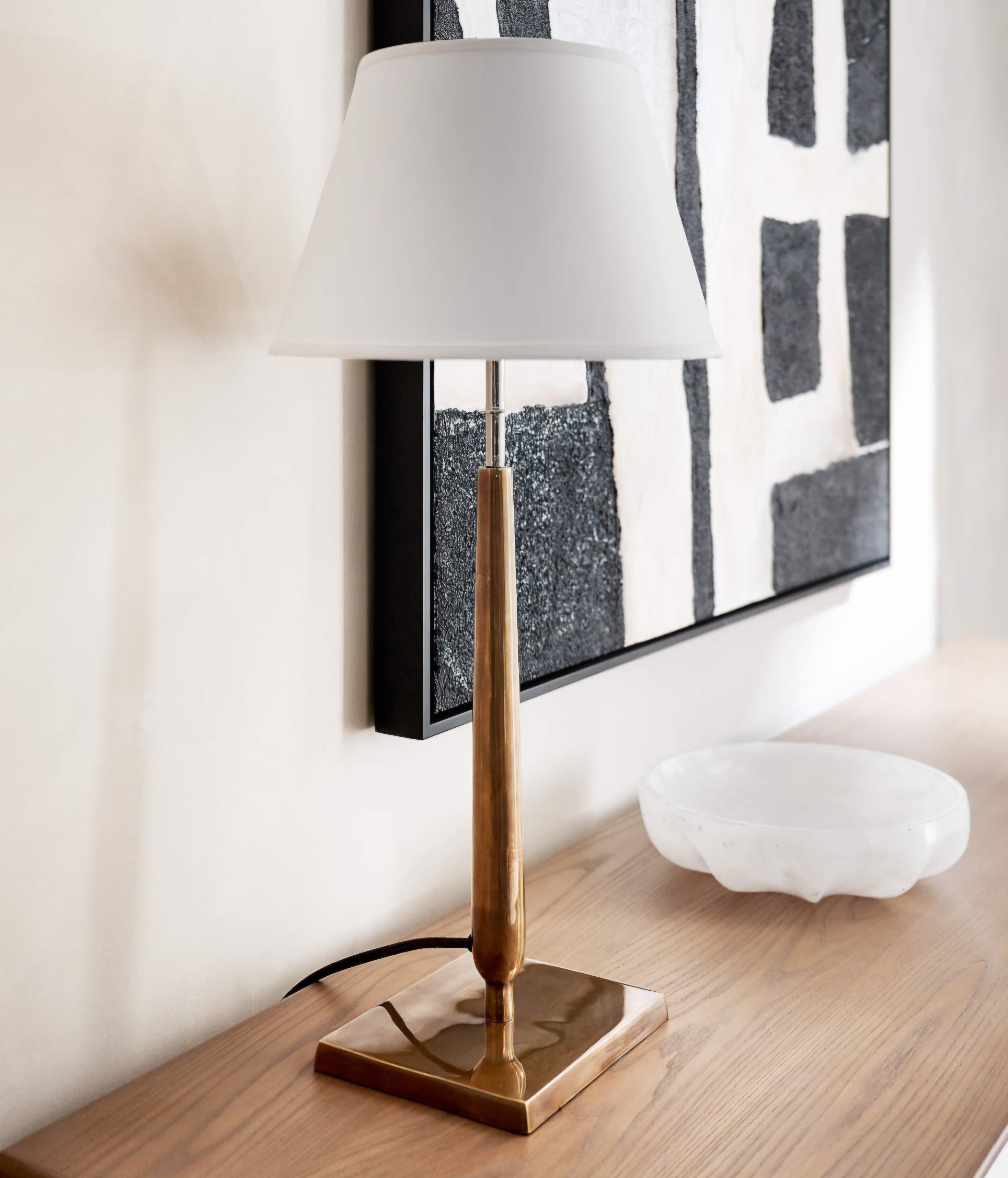 THE ONE × Tailor — Soft Bronze Table Lamp