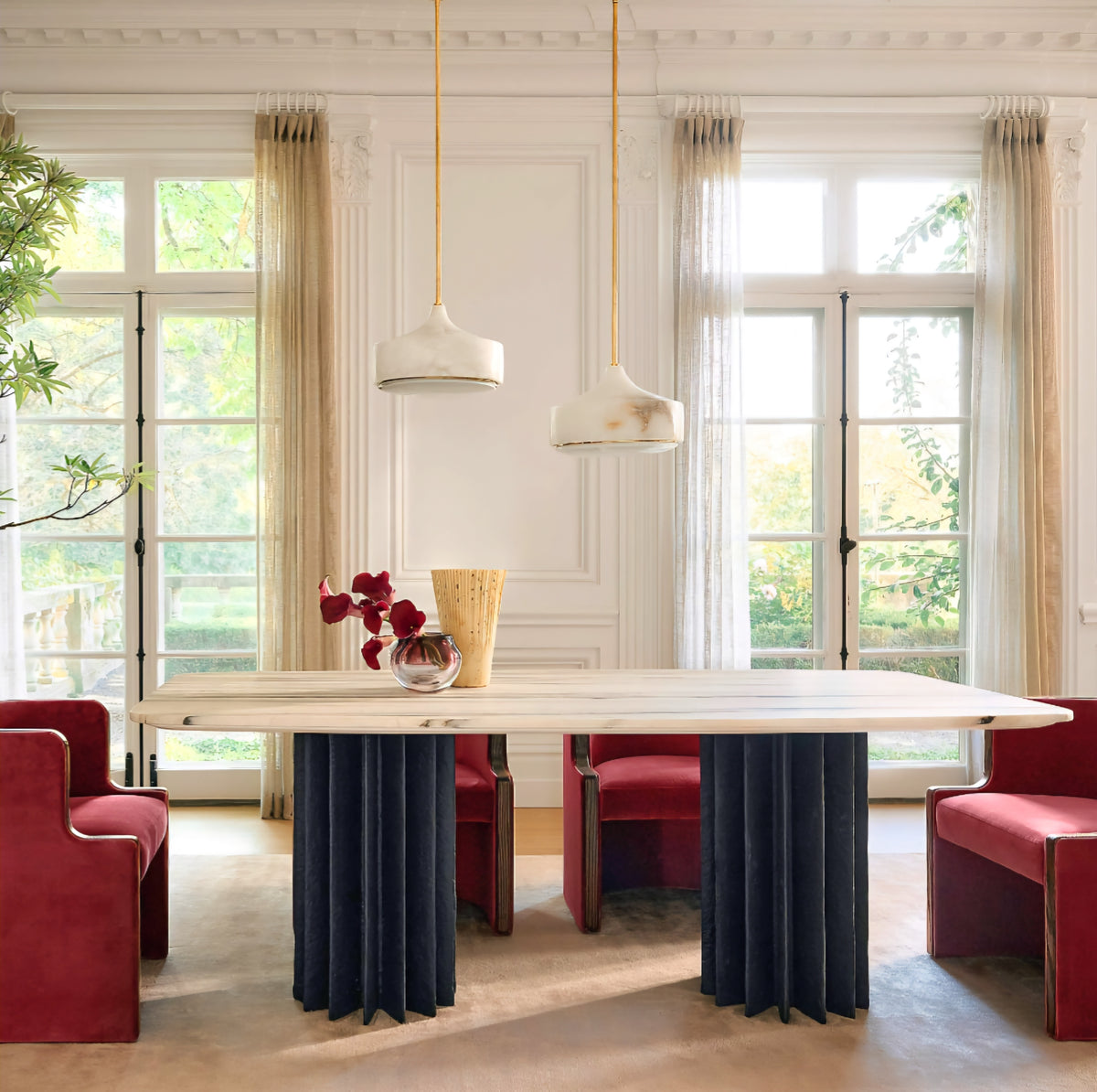 THE ONE × Groove — Alabaster Pendant Light