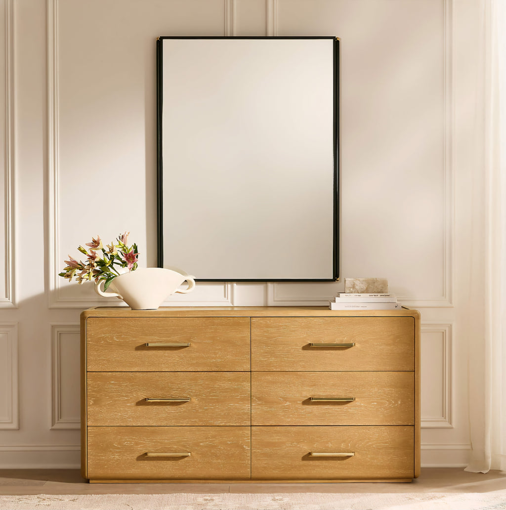 THE ONE × Abbott — 6-Drawer Wood Dresser