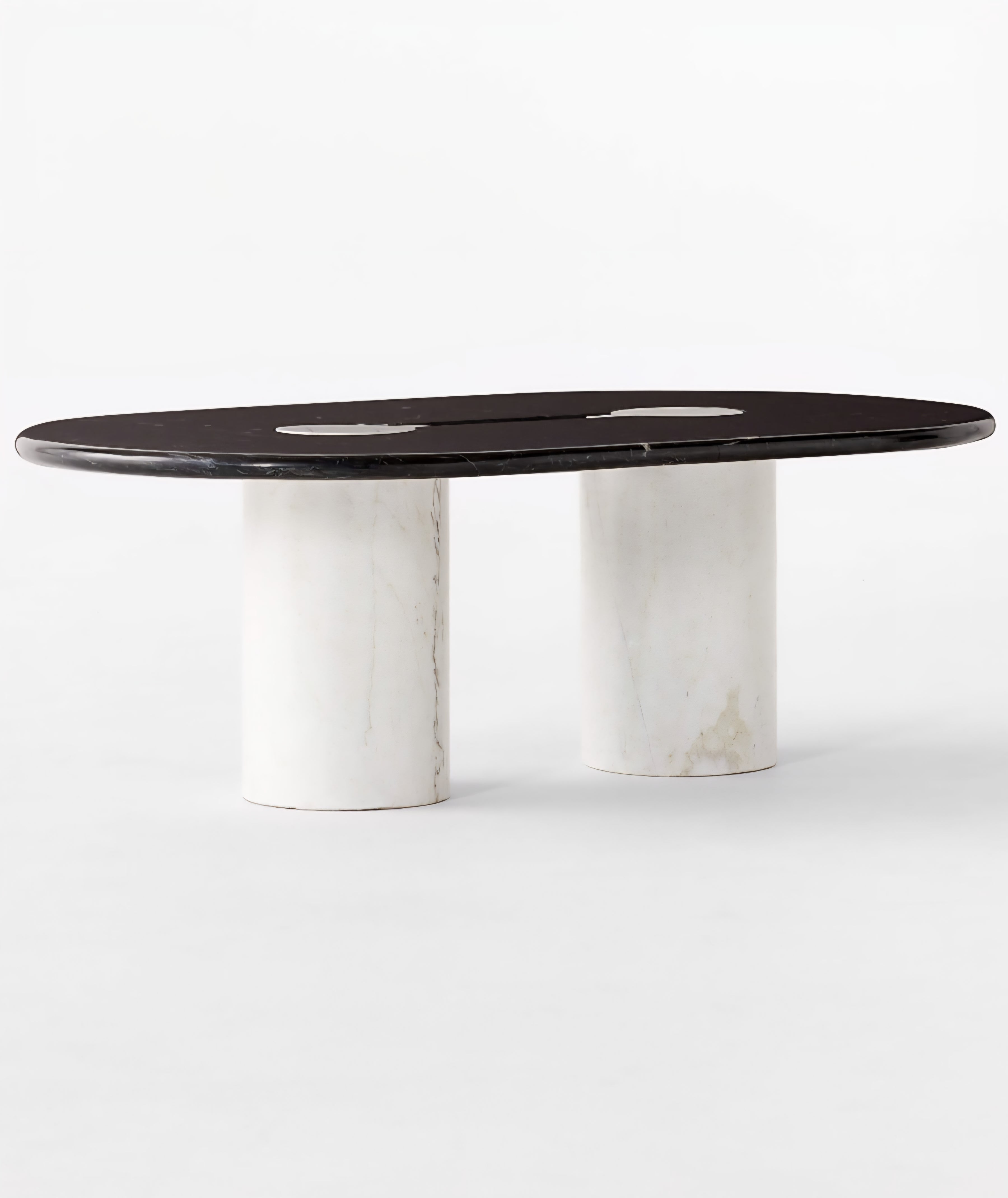 THE ONE × Liguria — Oval Marble Coffee Table