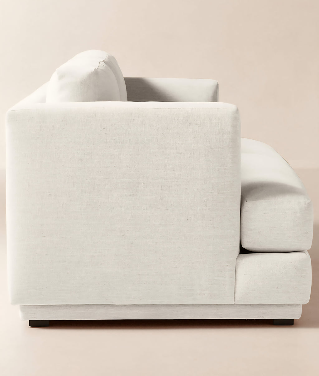 THE ONE × Seneca — Off-White Performance Fabric Sleeper Sofa