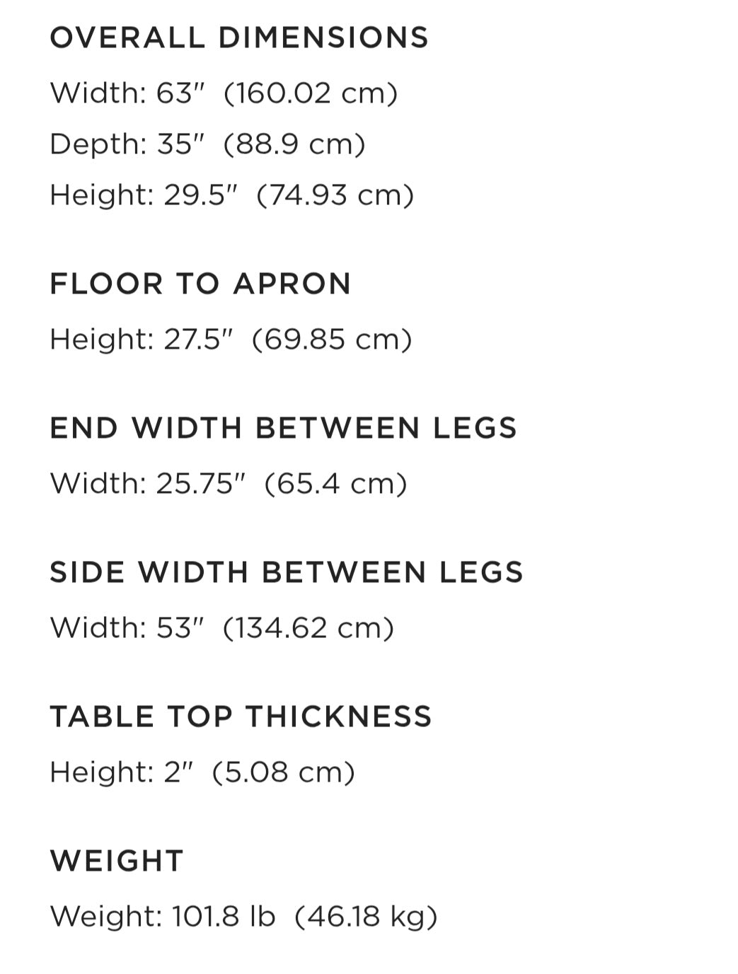 THE ONE × Blox — Rectangular Brown Wood Dining Table