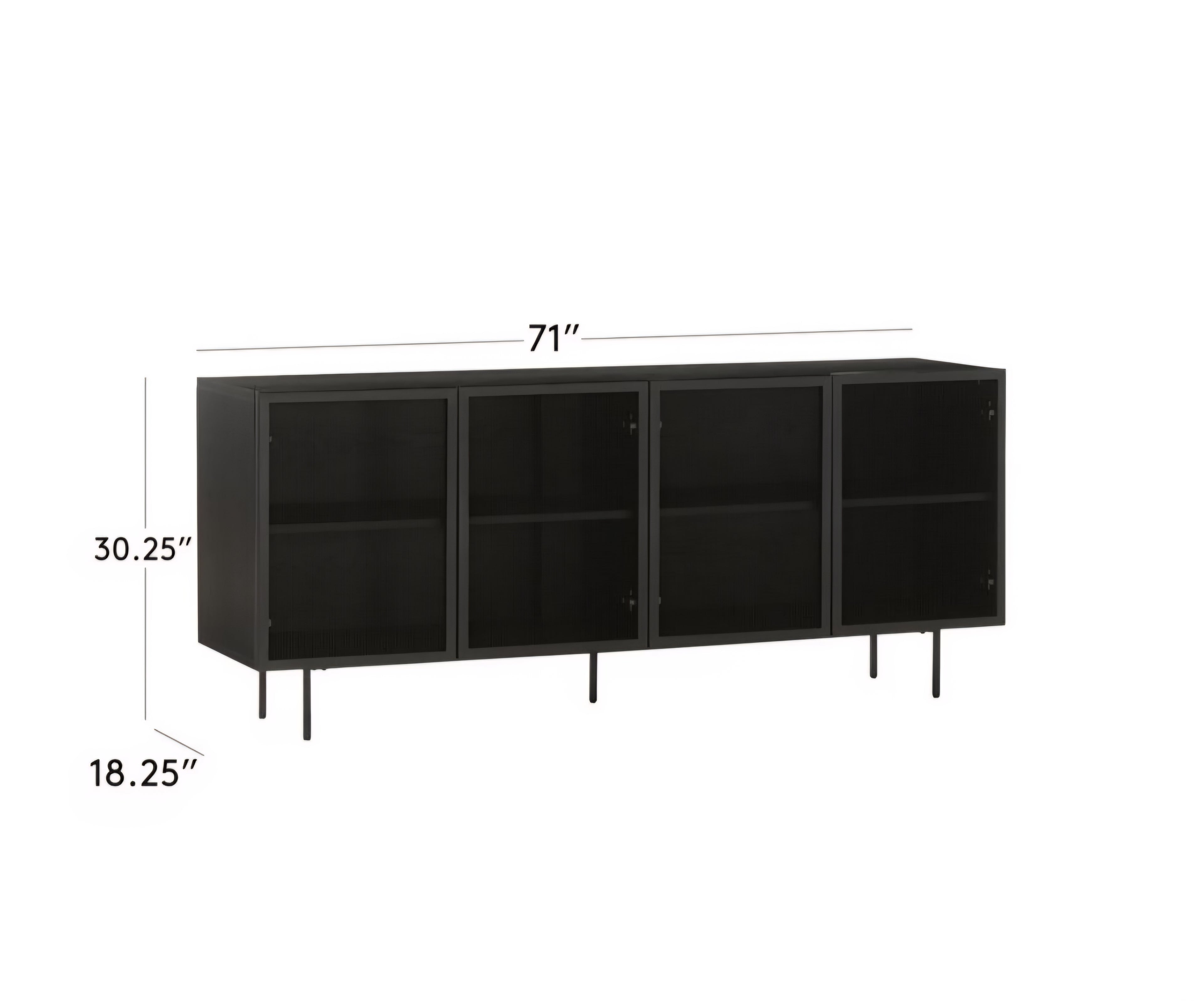 THE ONE × Trace — Wire Credenza