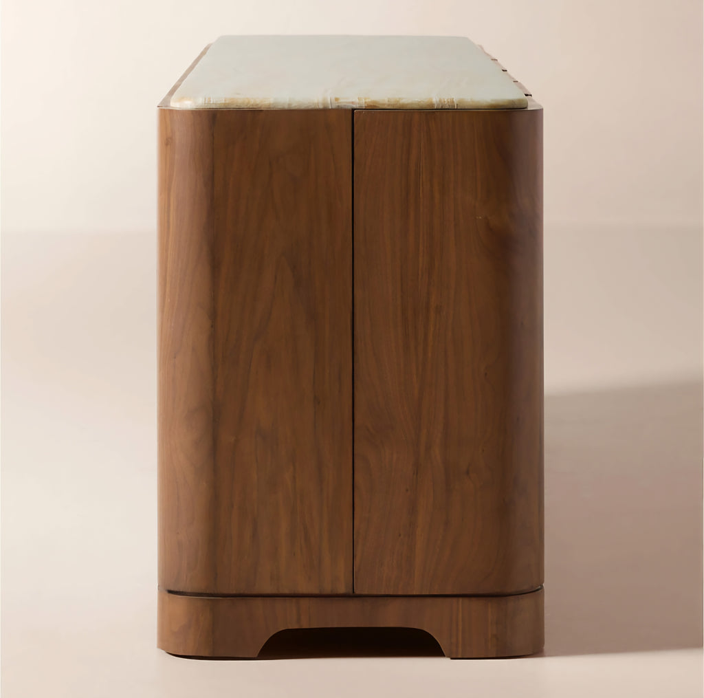 THE ONE × Rio — Onyx and Walnut Media Console