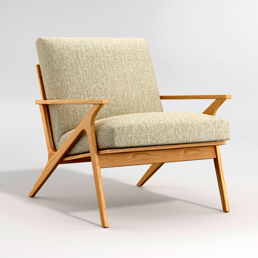 THE ONE × Cavett — Wood Accent Chair