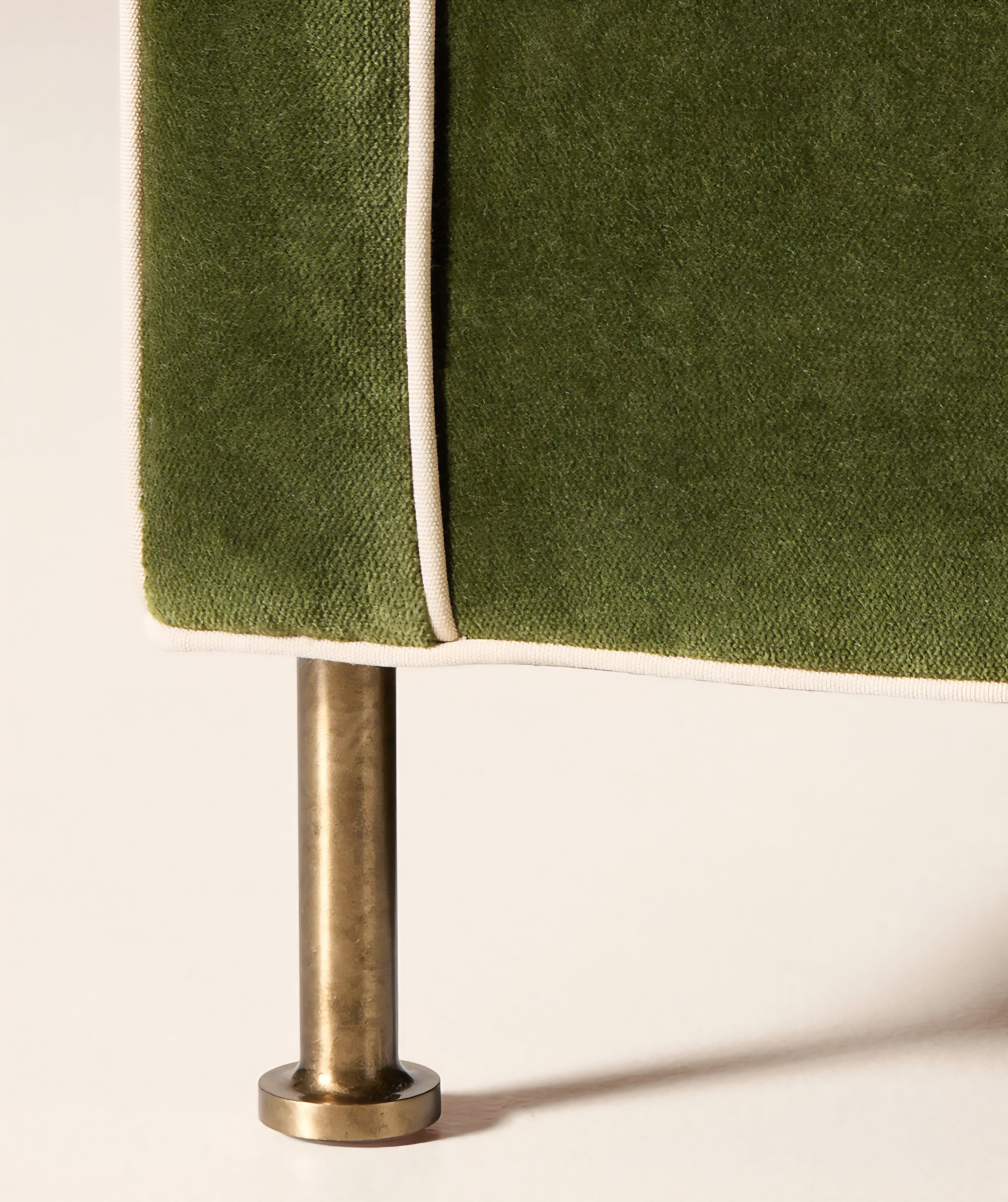 THE ONE × Brett — Jade Green Velvet Sofa