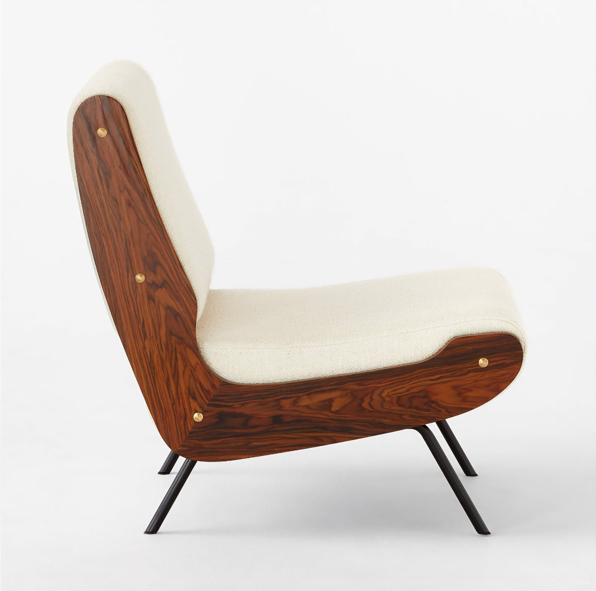 THE ONE × Meda — Ivory Wool Lounge Chair