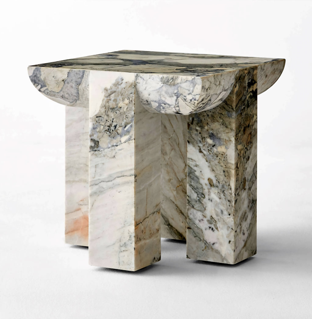 THE ONE × Marlo — Marble Side Table
