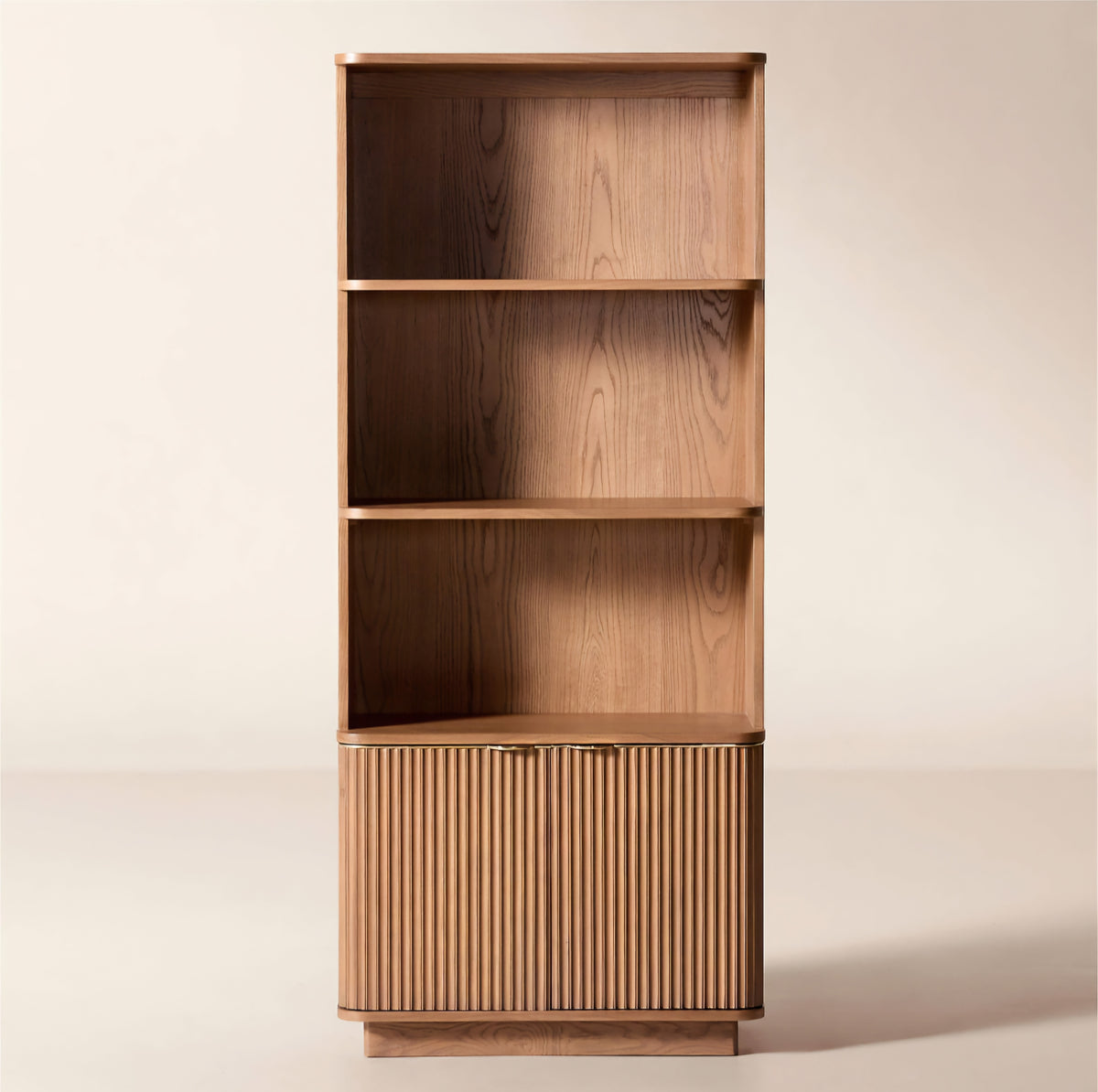 THE ONE × Davison — Fluted Oak Bookcase