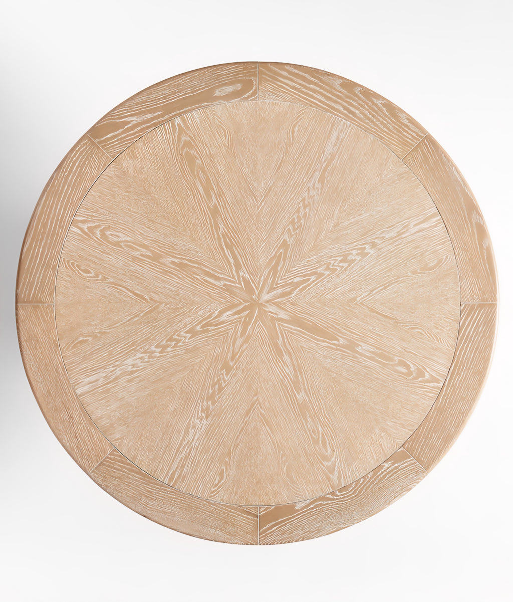 THE ONE × Pedestal — Wood Dining Table