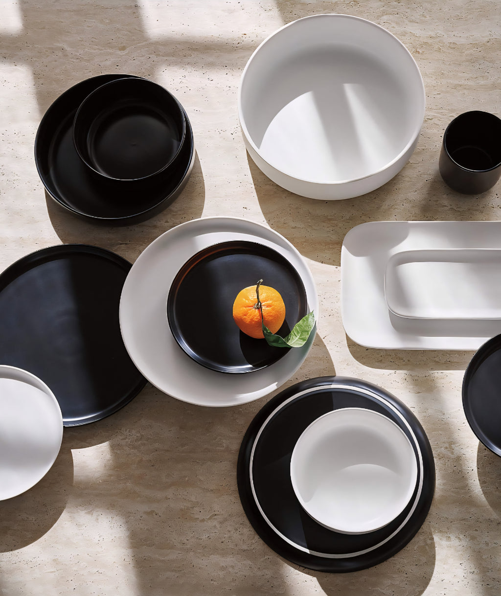 THE ONE × Mori — Matte Serving Bowl