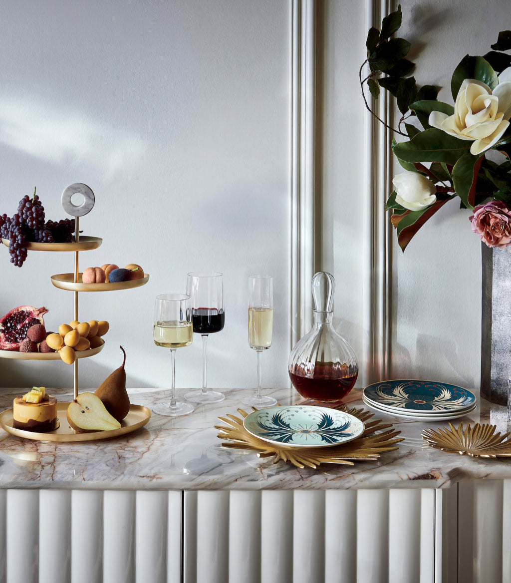 THE ONE × Betty — Smoked Glass Tealight Candle Holders (Set of 6)