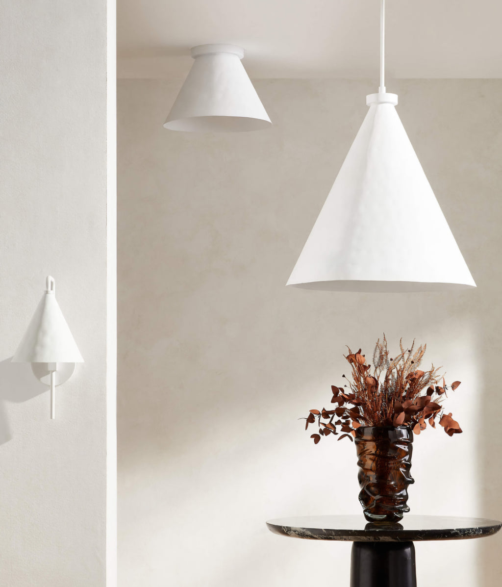 THE ONE × Lani — White Wall Sconce