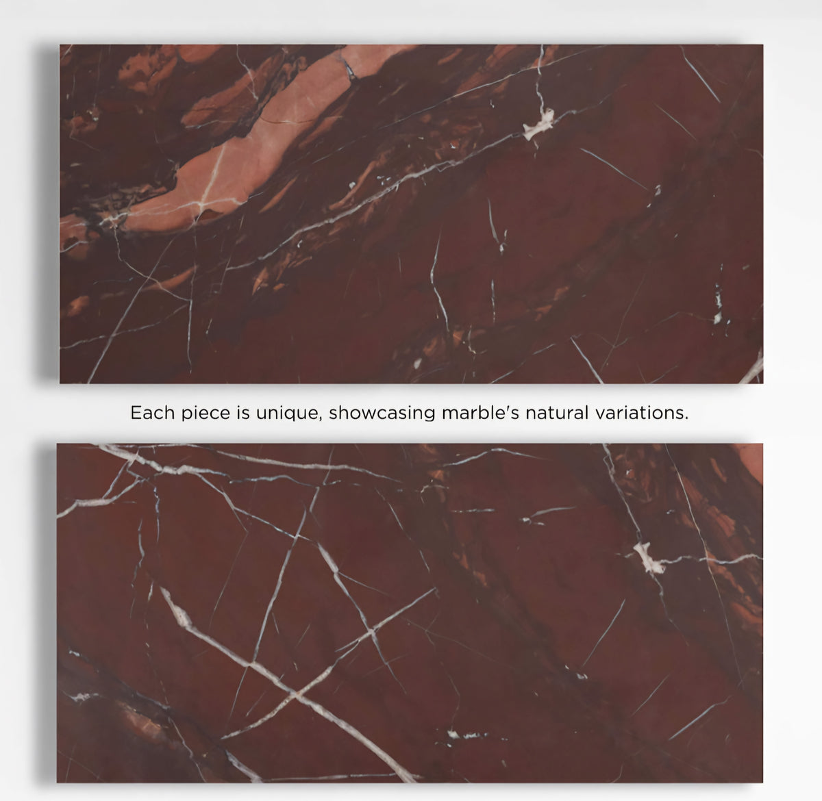 THE ONE × Ciccio — Red Marble Side Table