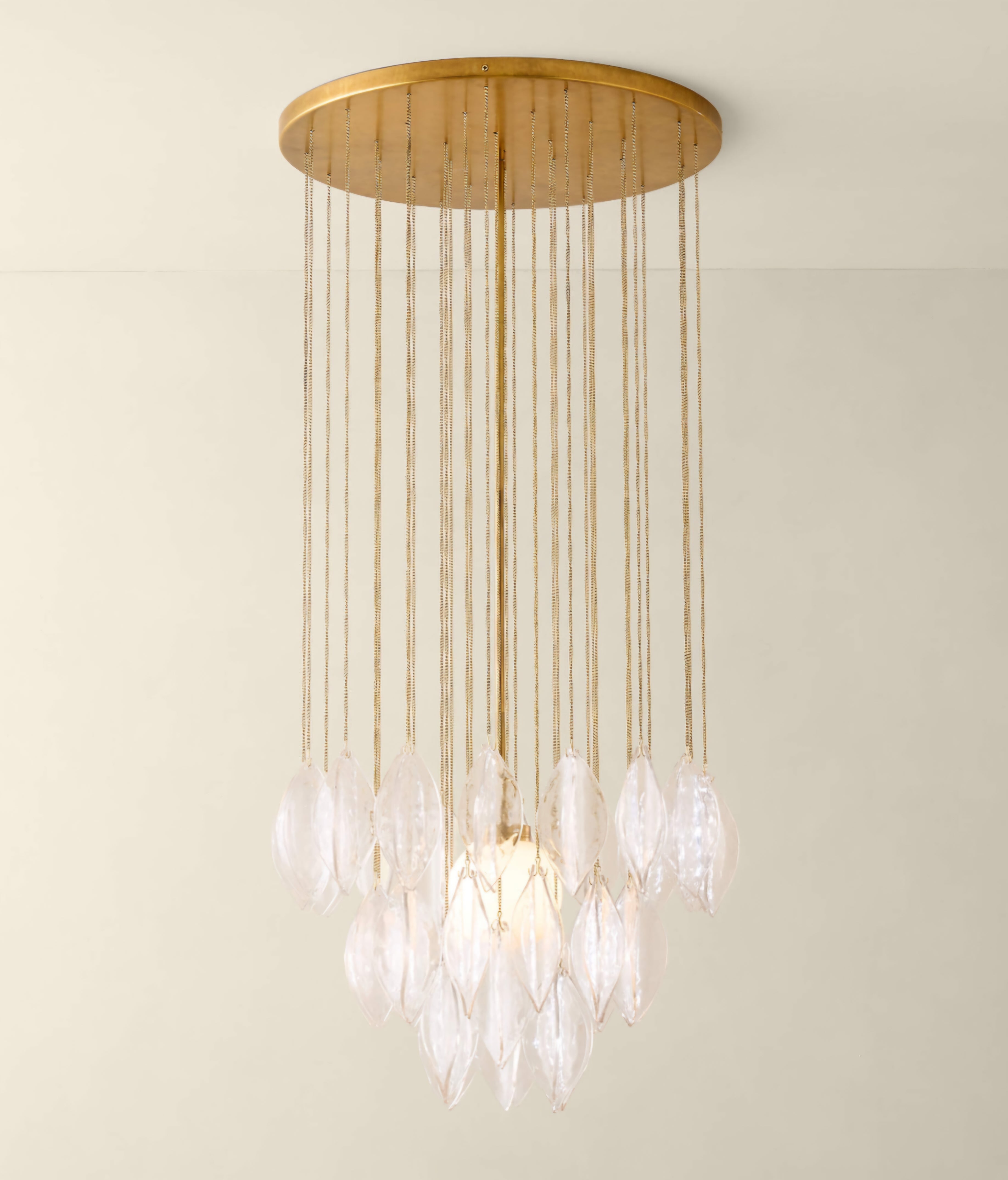 THE ONE × Bronwen — Cast Glass Chandelier