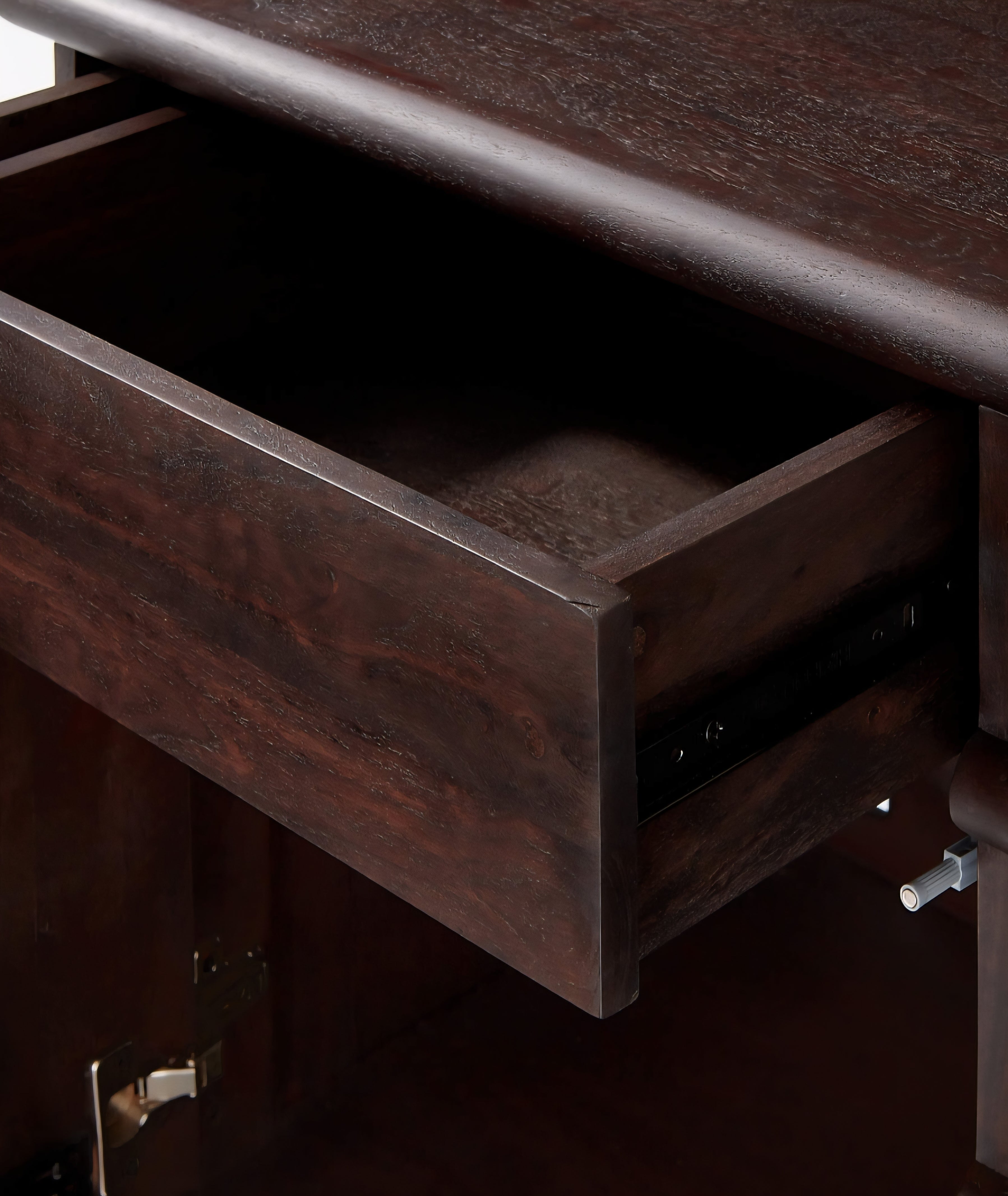 THE ONE × Alpena — Dark Acacia Wood Credenza