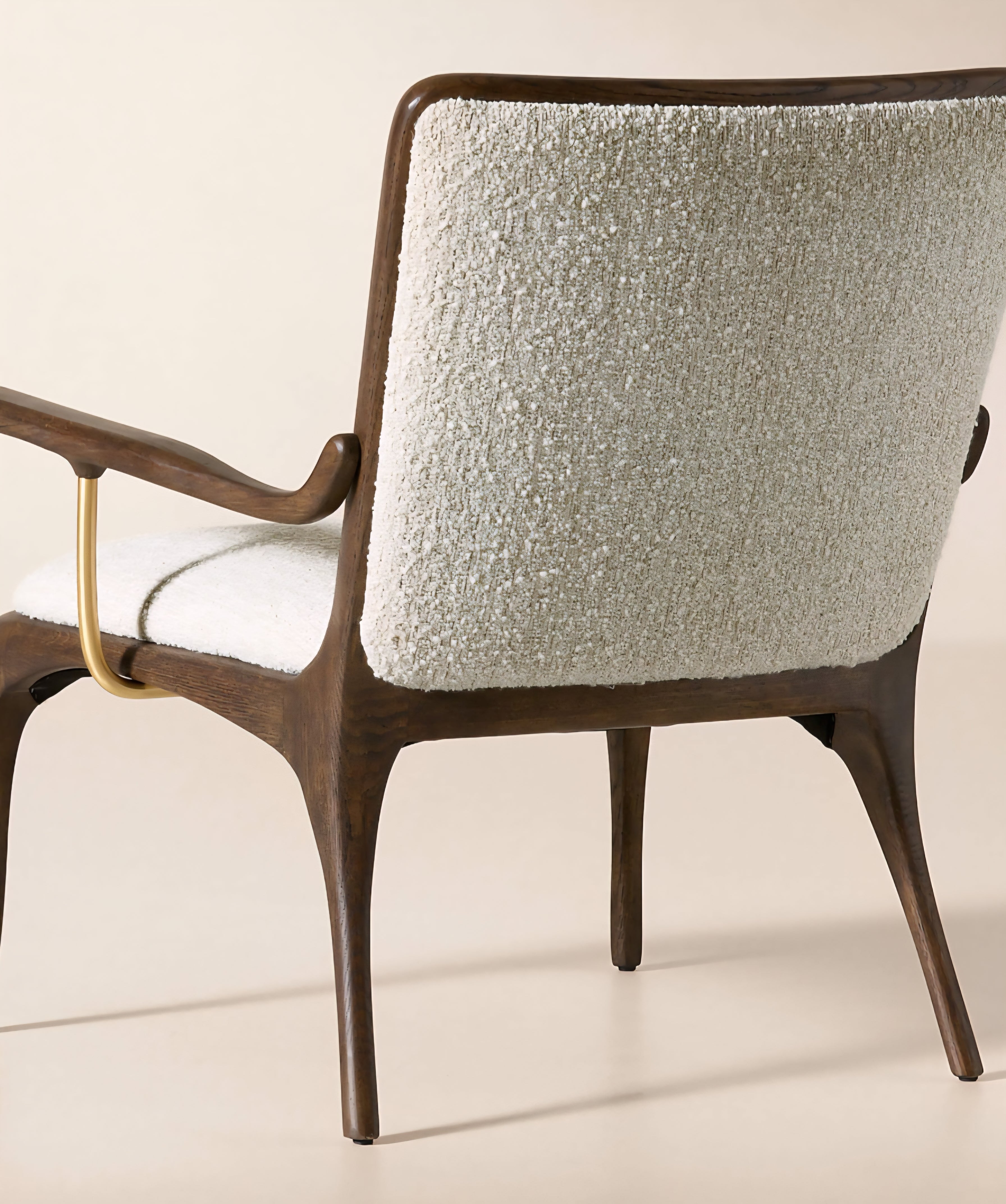 THE ONE × Colby — Faux Mohair Accent Chair
