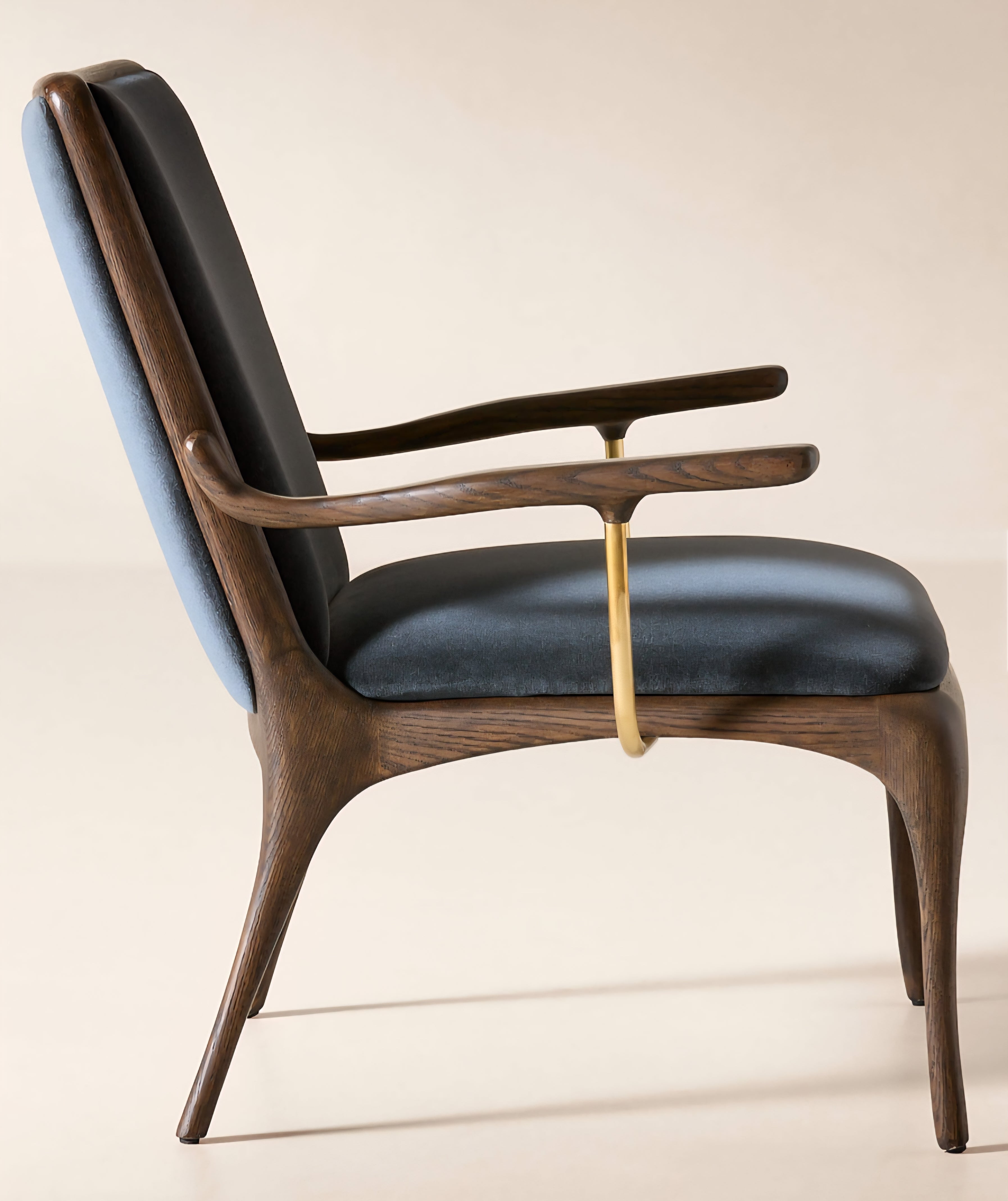 THE ONE × Colby — Faux Mohair Accent Chair